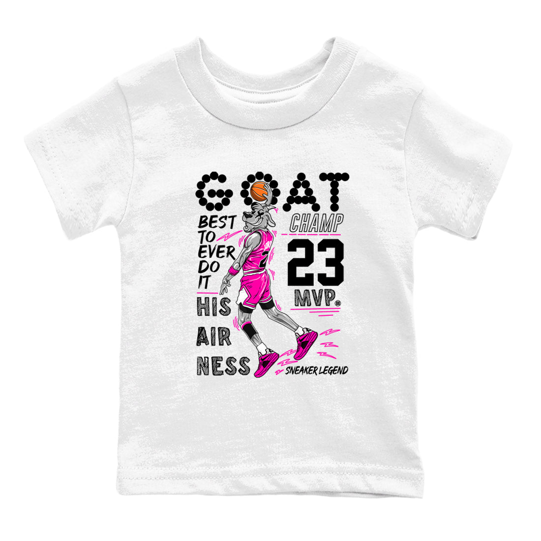 MVP Goat snkmatch Tees Kids - Nike KD 4 Aunt Pearl