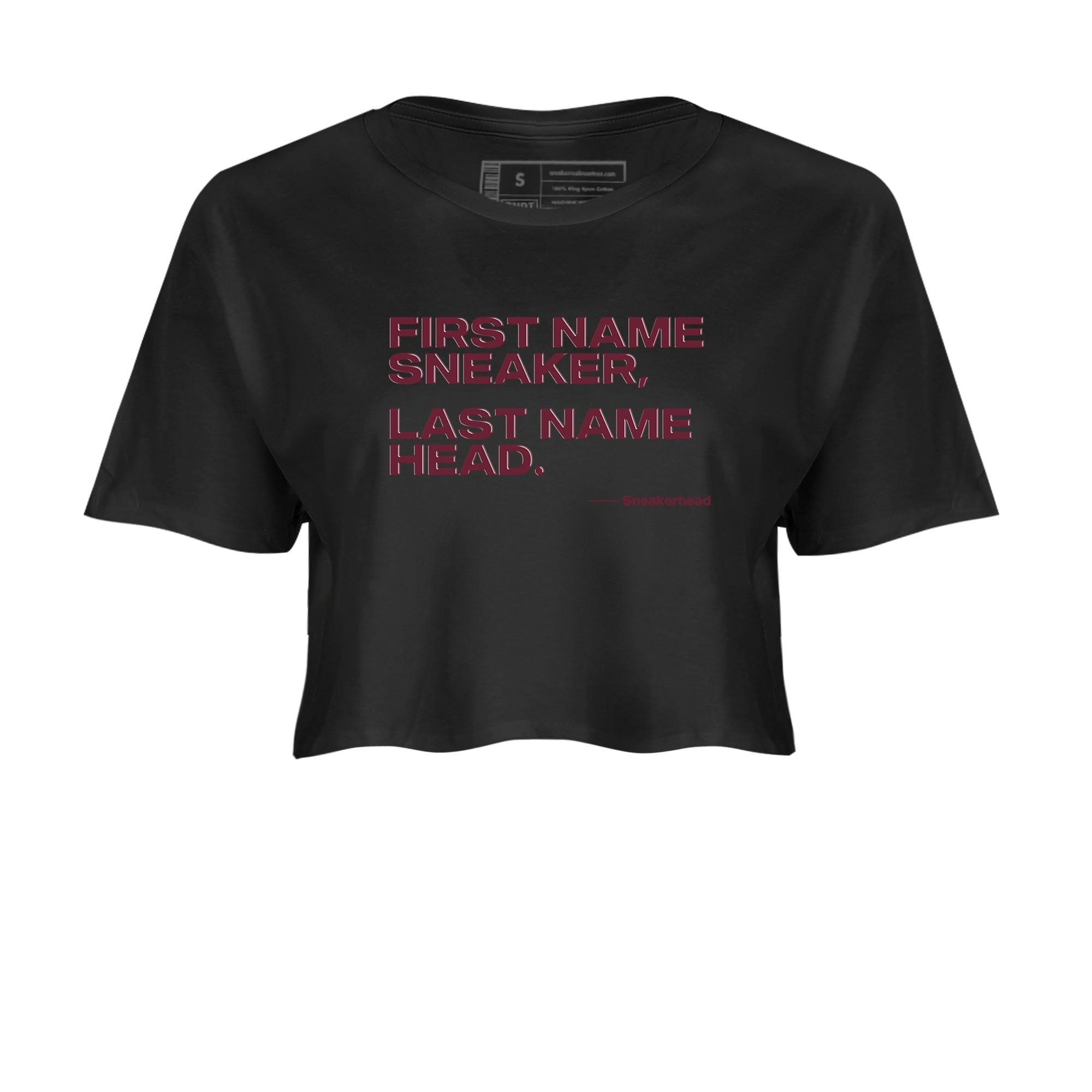 My Name Is snkmatch snkmatch Women's Top - Air Jordan 1 Metallic Burgundy
