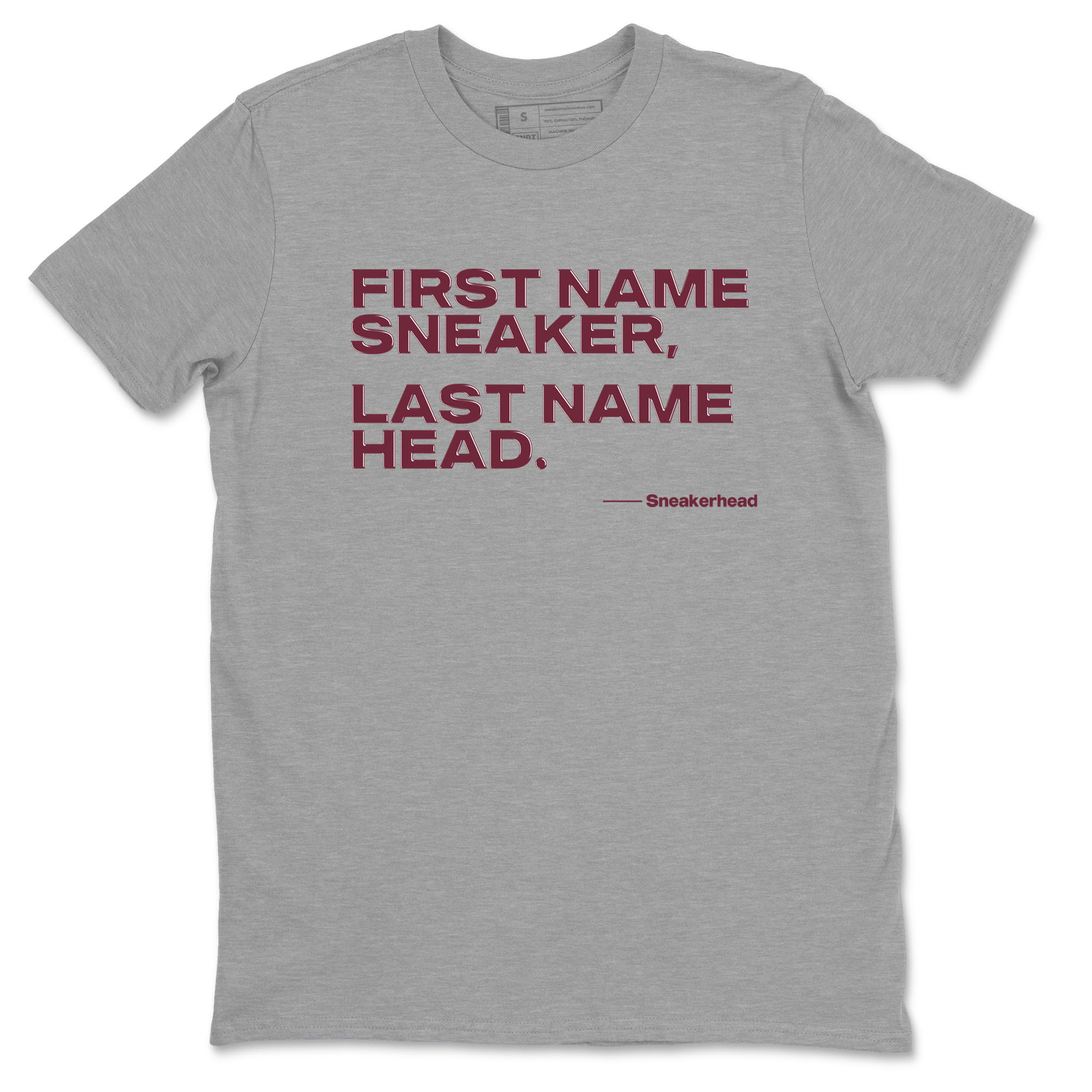 My Name Is snkmatch snkmatch Tees - Air Jordan 1 Metallic Burgundy