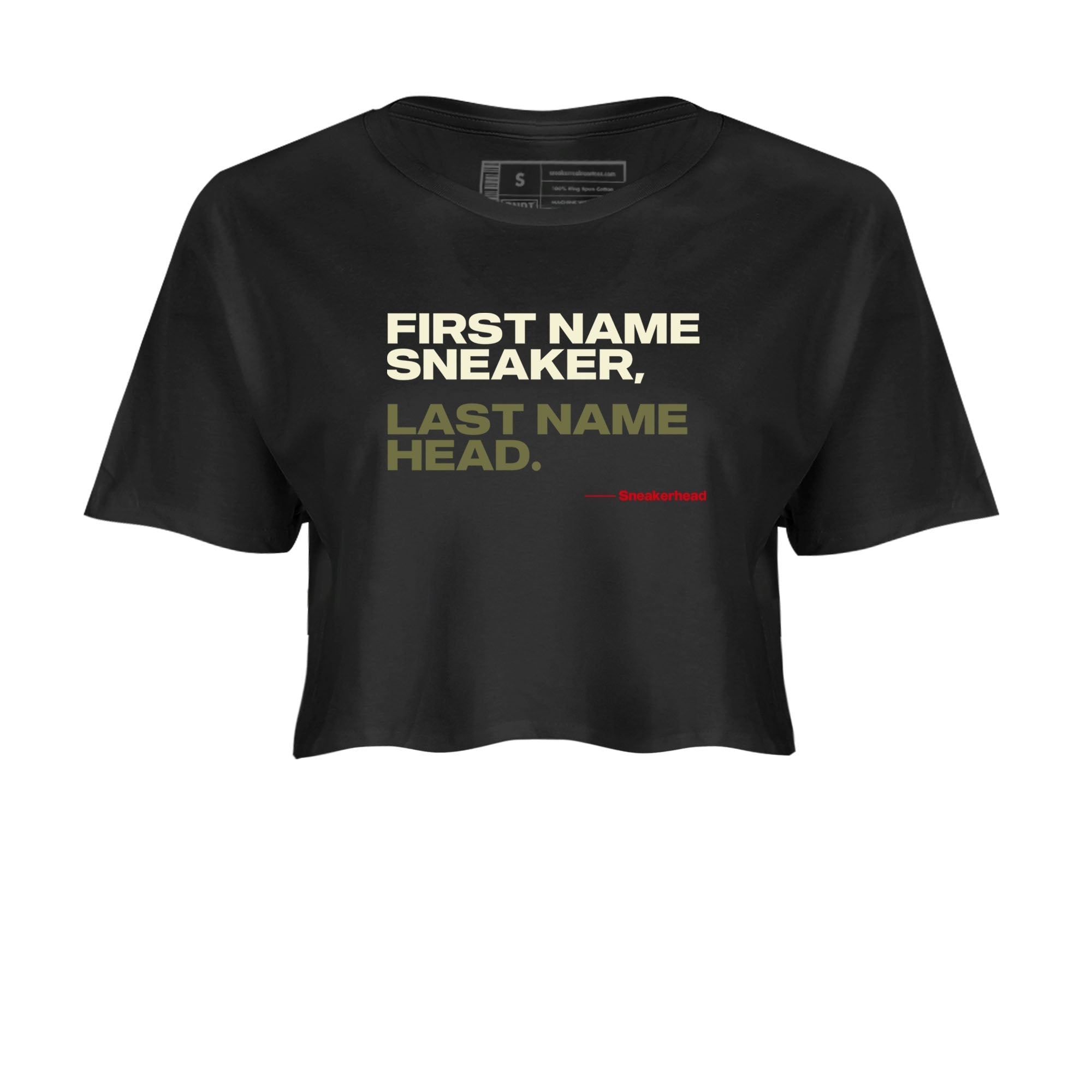 My Name Is snkmatch snkmatch Women's Top - Air Jordan 1 Travis Scott Medium Olive