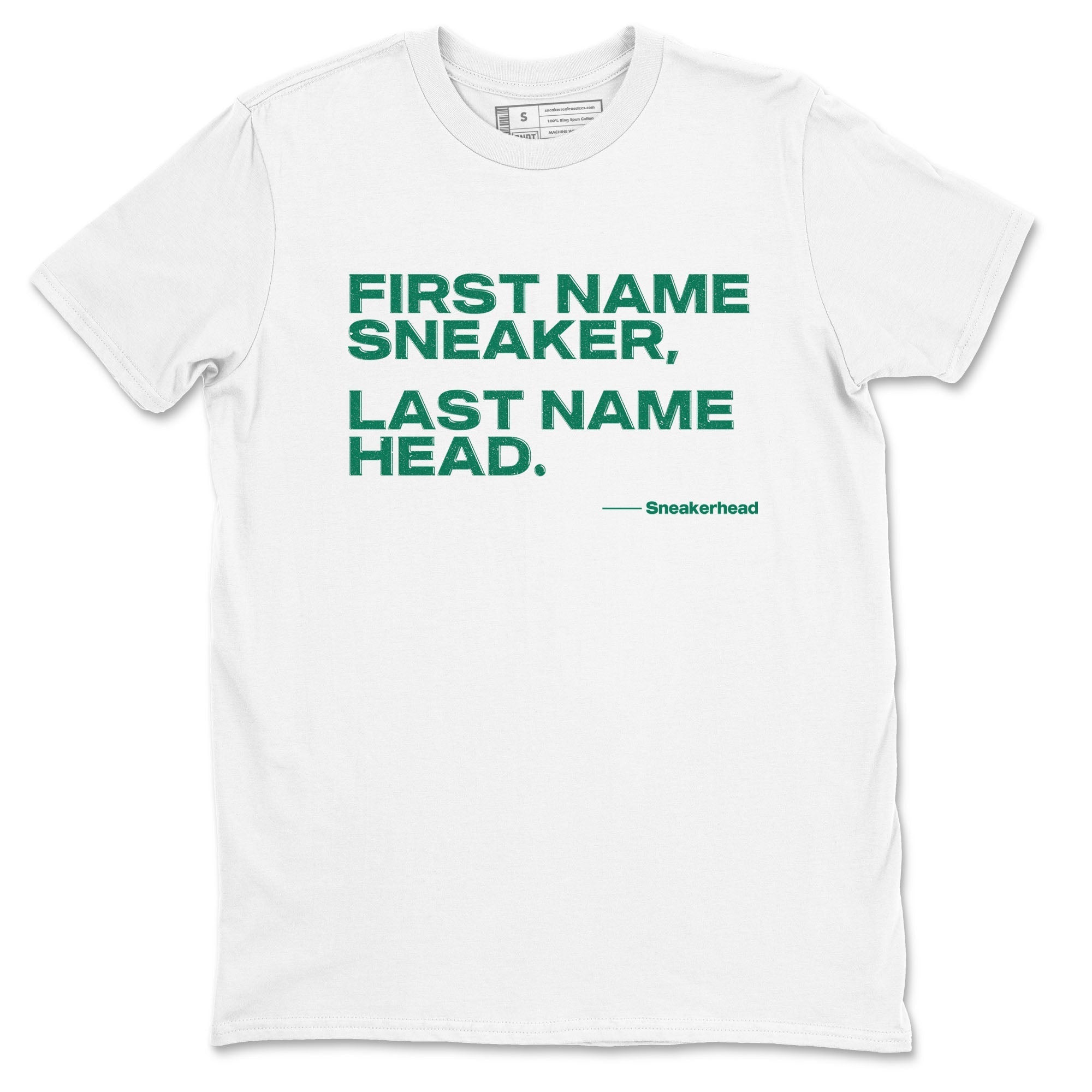 My Name Is snkmatch snkmatch Tees - Air Jordan 4 Oxidized Green