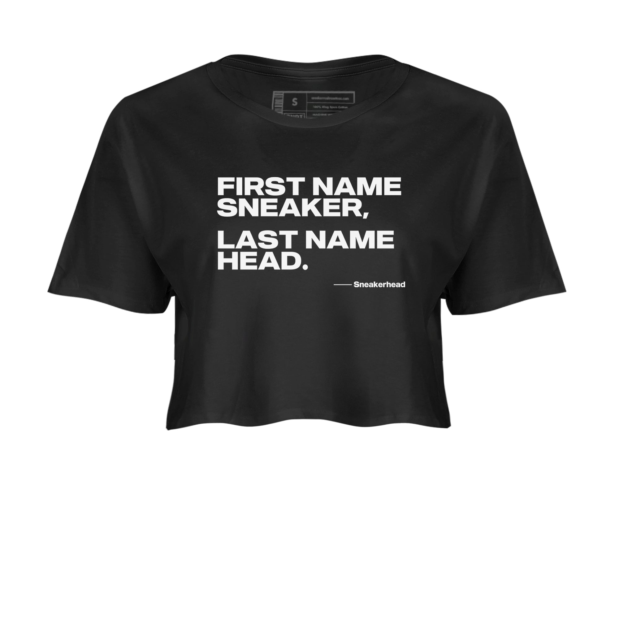 My Name Is snkmatch snkmatch Women's Top - Air Jordan 4 White Thunder