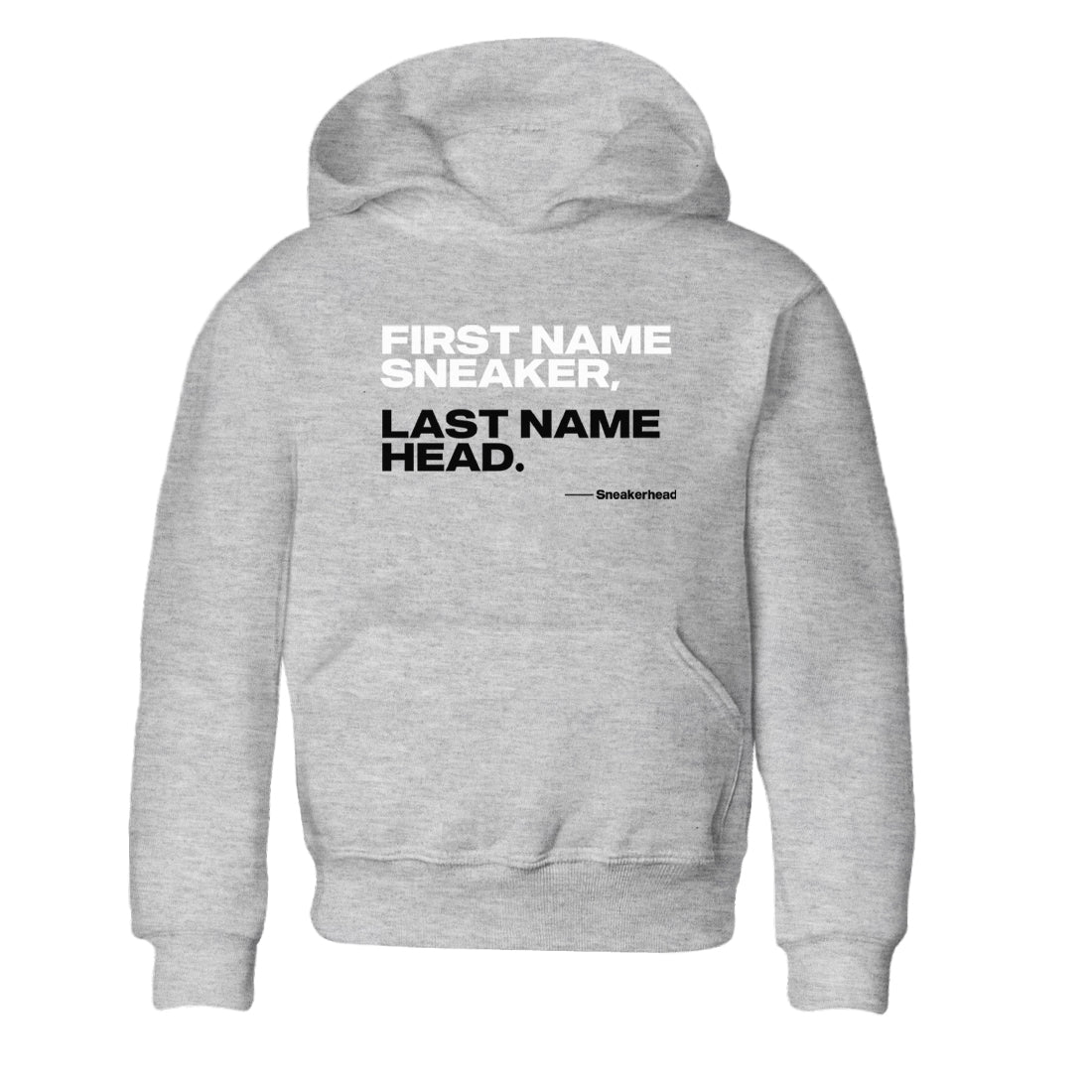 My Name Is snkmatch snkmatch Tees Kids - Air Jordan 4 White Thunder