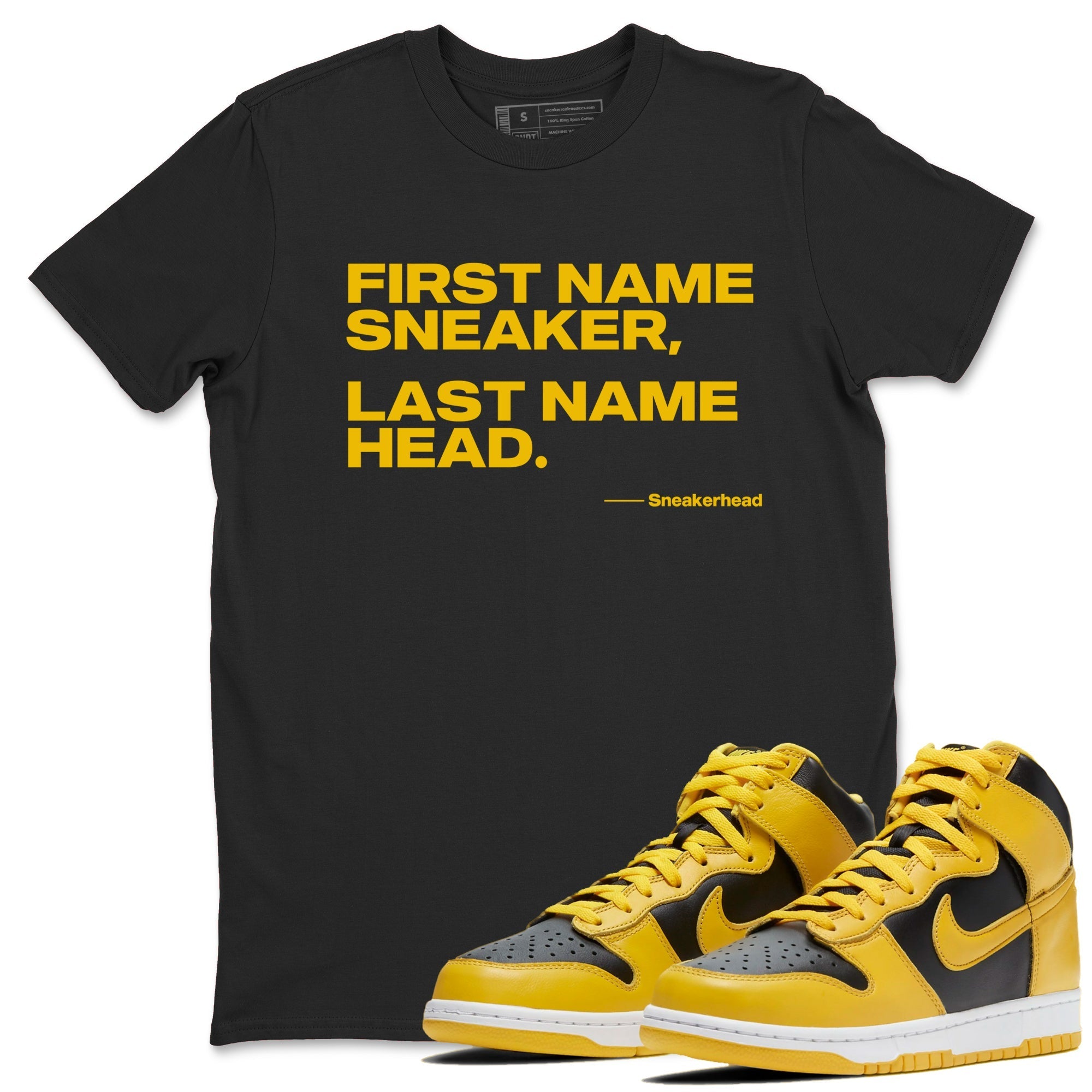 My Name Is snkmatch snkmatch Tees - Dunk High Pollen