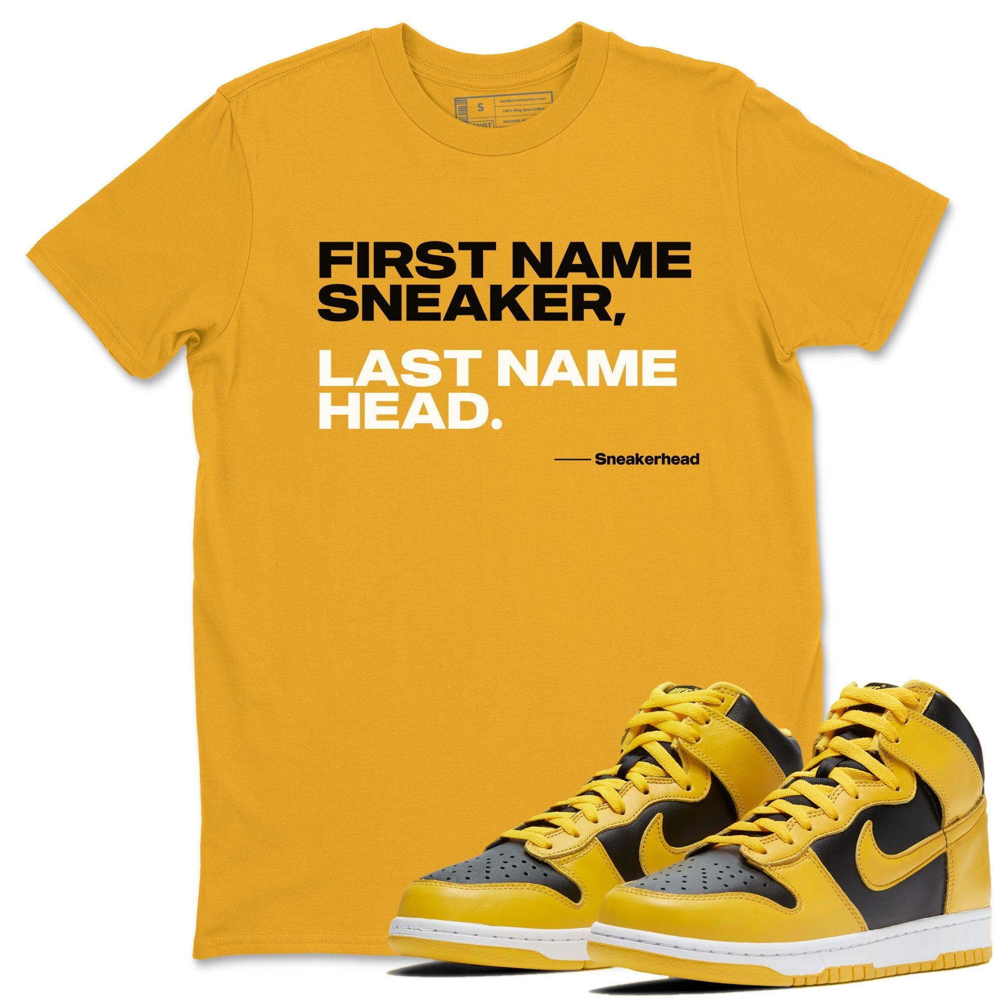 My Name Is snkmatch snkmatch Tees - Dunk High Pollen