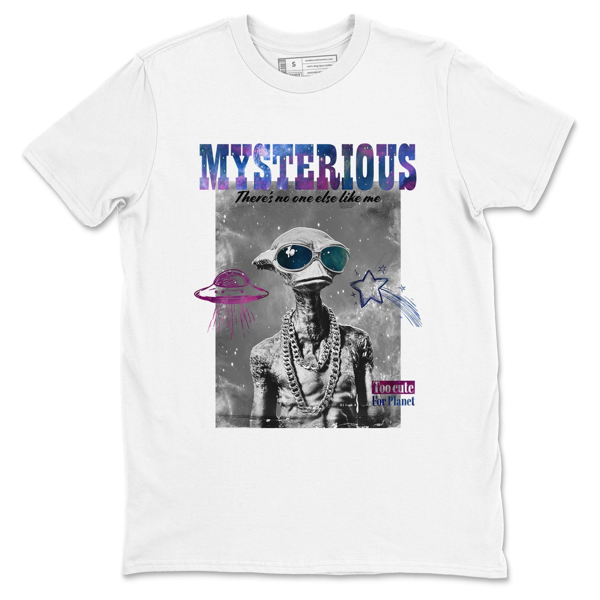 Mysterious Dude snkmatch Tees - Air Foamposite One Galaxy