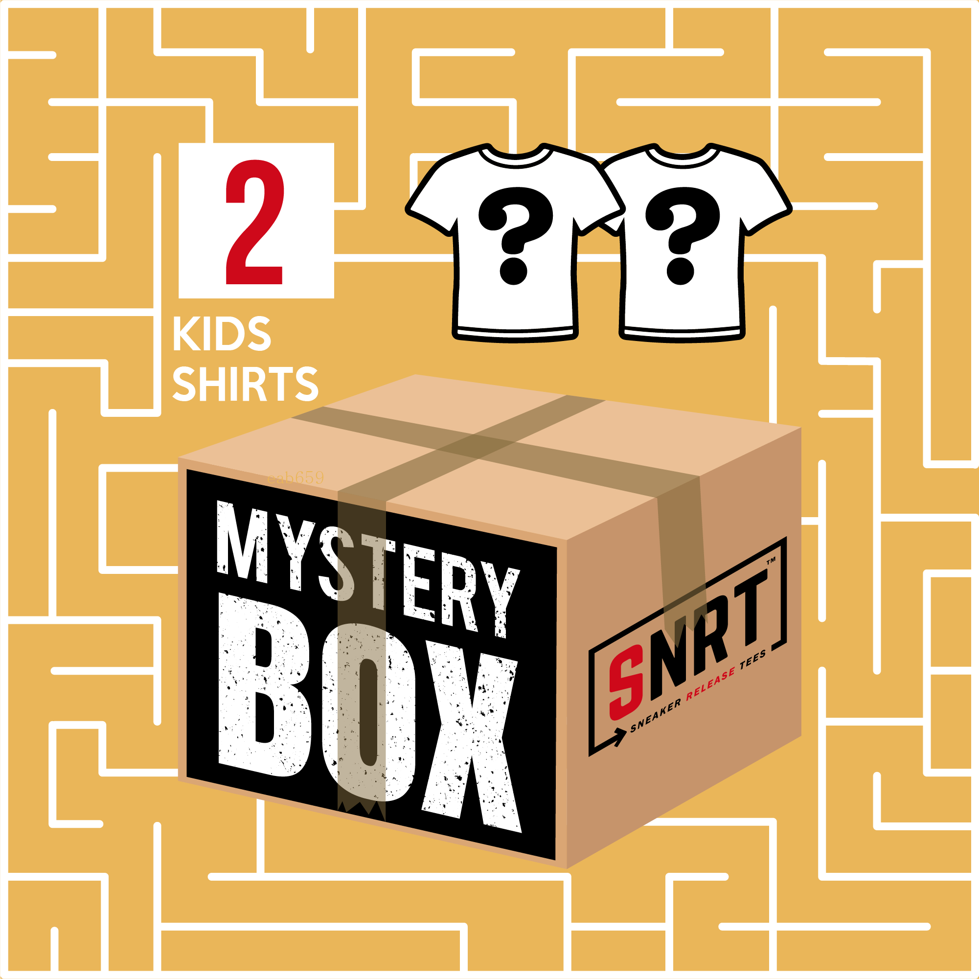 2 Kids T-shirts | Mystery Box 60% OFF