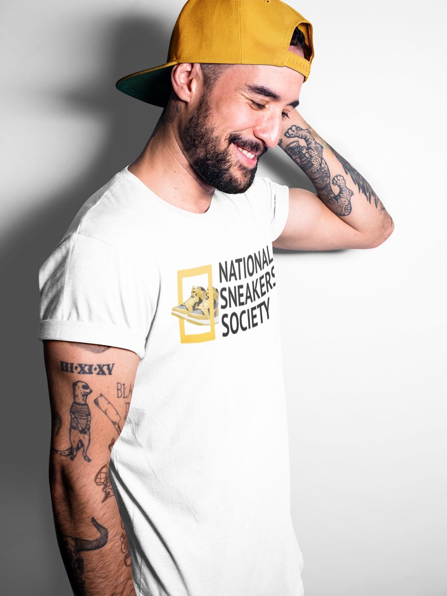 National snkmatchs Unisex Tops - Air Jordan 1 Pollen