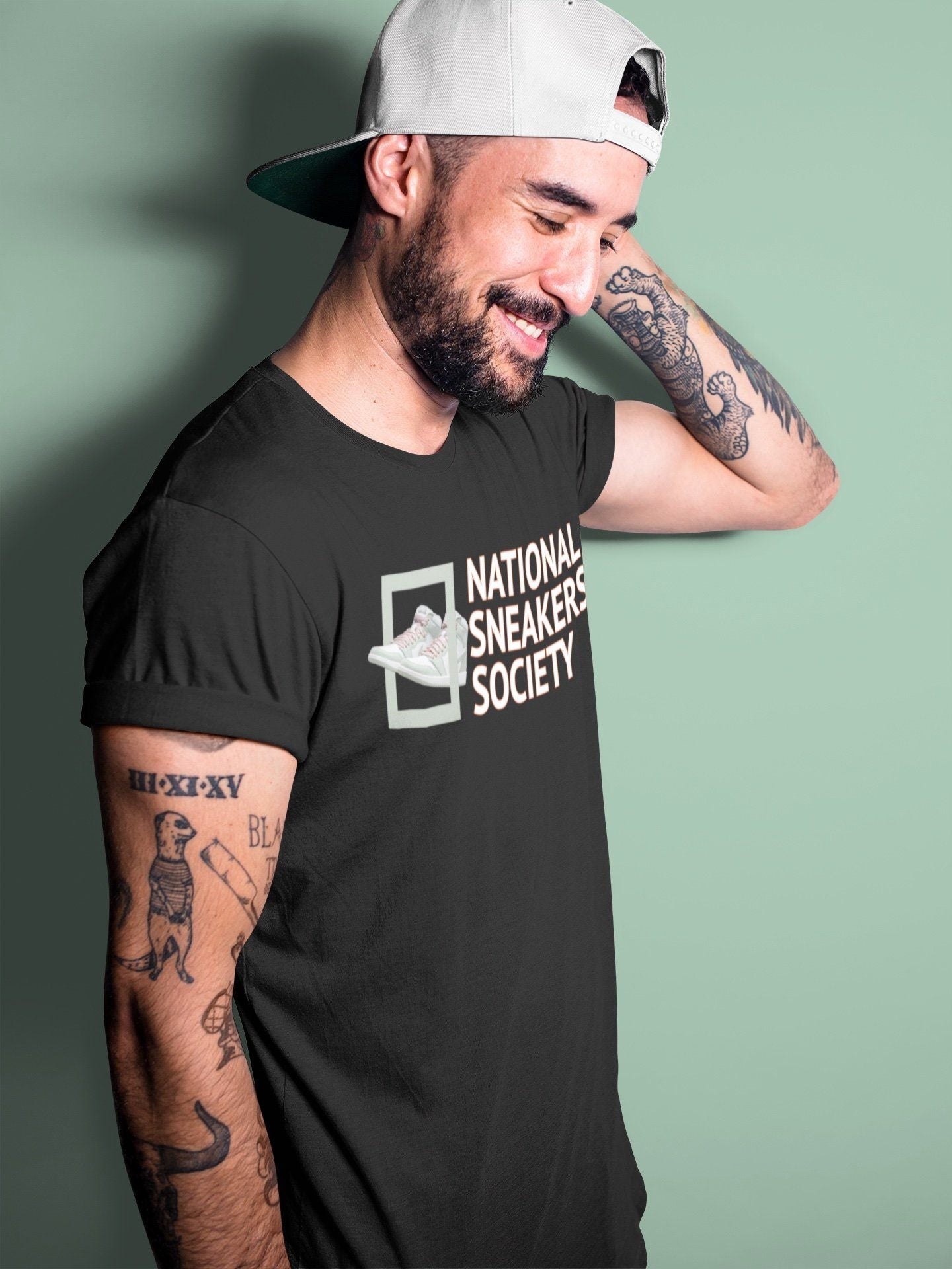 National snkmatchs Unisex Tops - Air Jordan 1 Seafoam