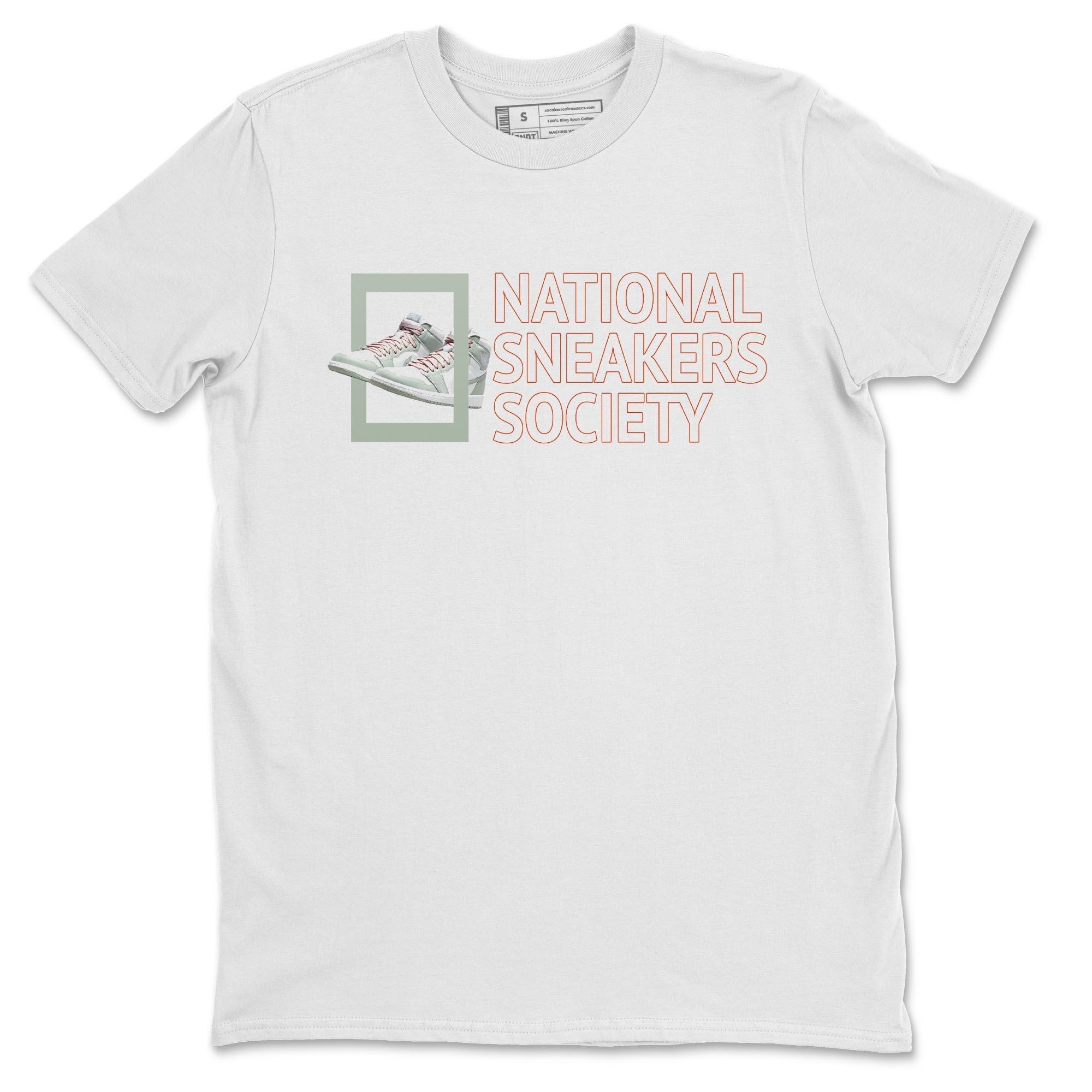 National snkmatchs Unisex Tops - Air Jordan 1 Seafoam