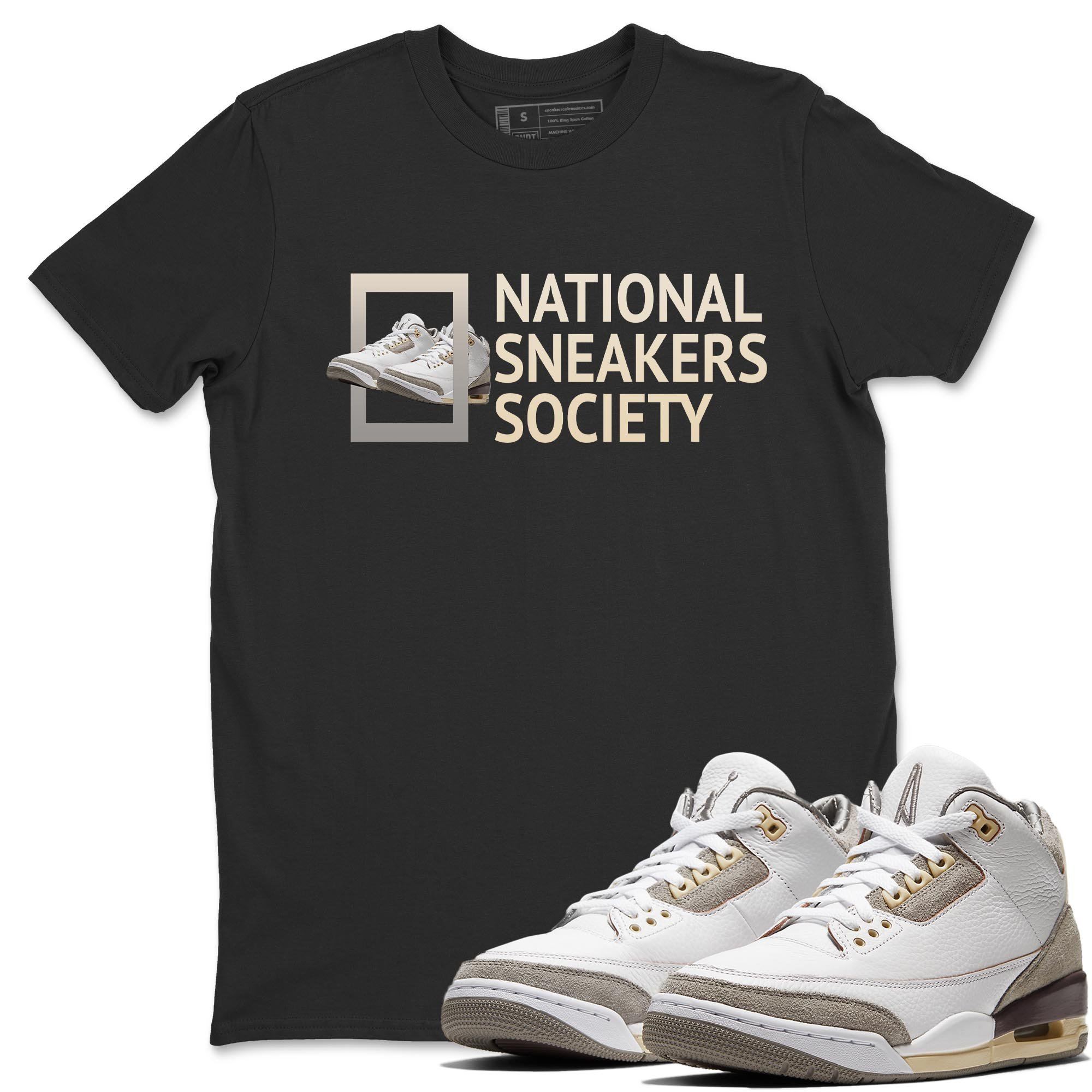 National snkmatchs Unisex Tops - Air Jordan 3 A Ma Maniere