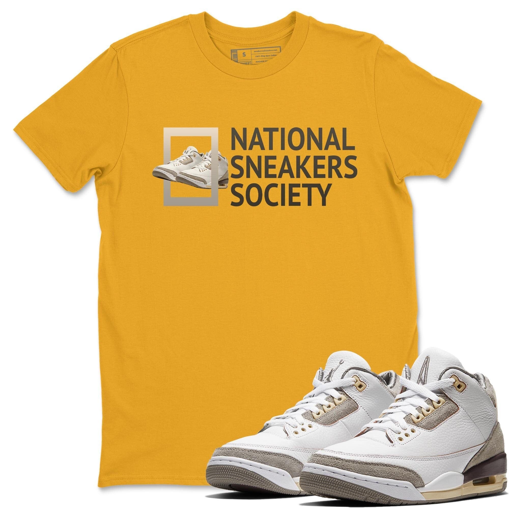 National snkmatchs Unisex Tops - Air Jordan 3 A Ma Maniere