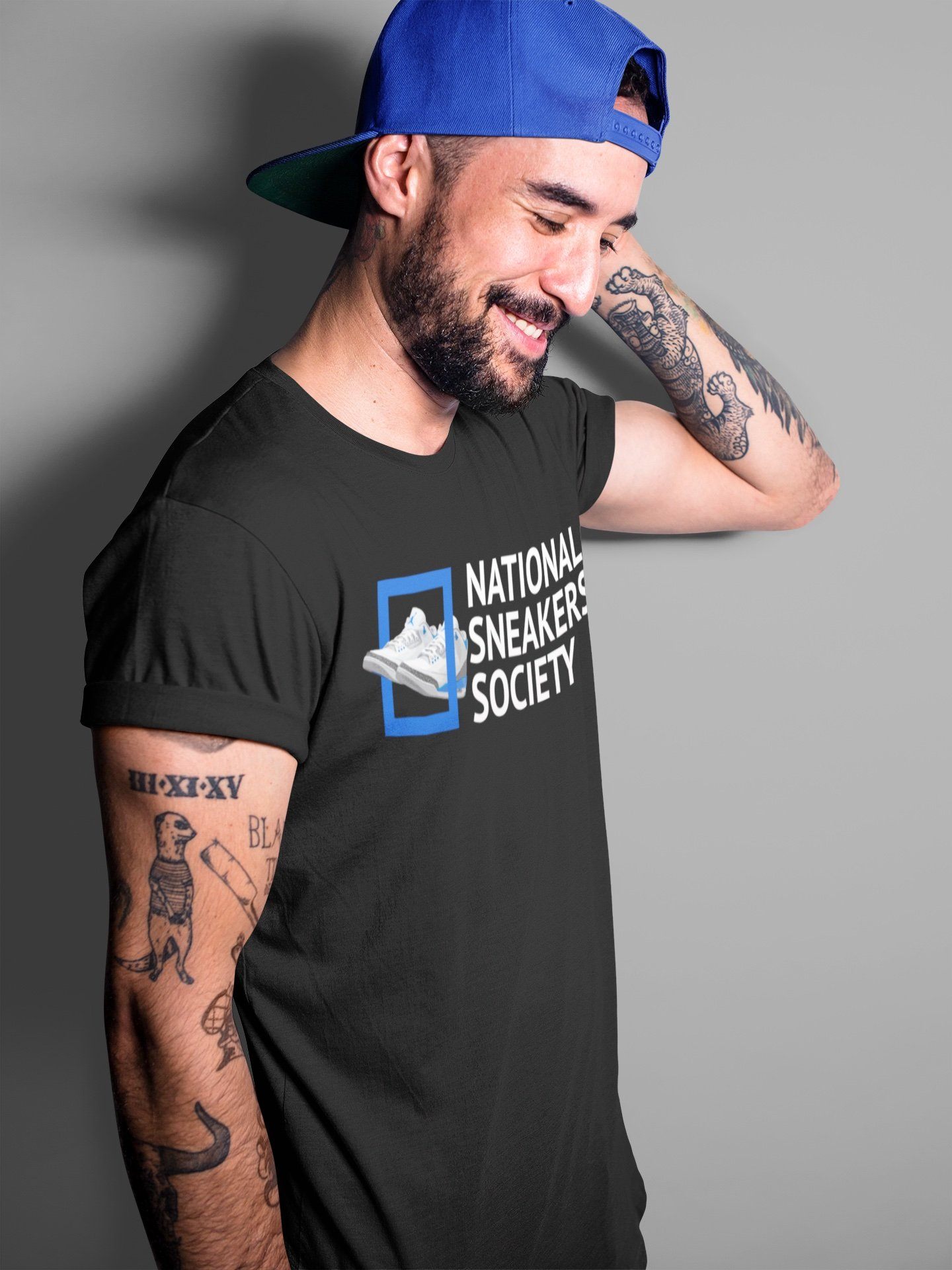 National snkmatchs Unisex Tops - Air Jordan 3 Racer Blue