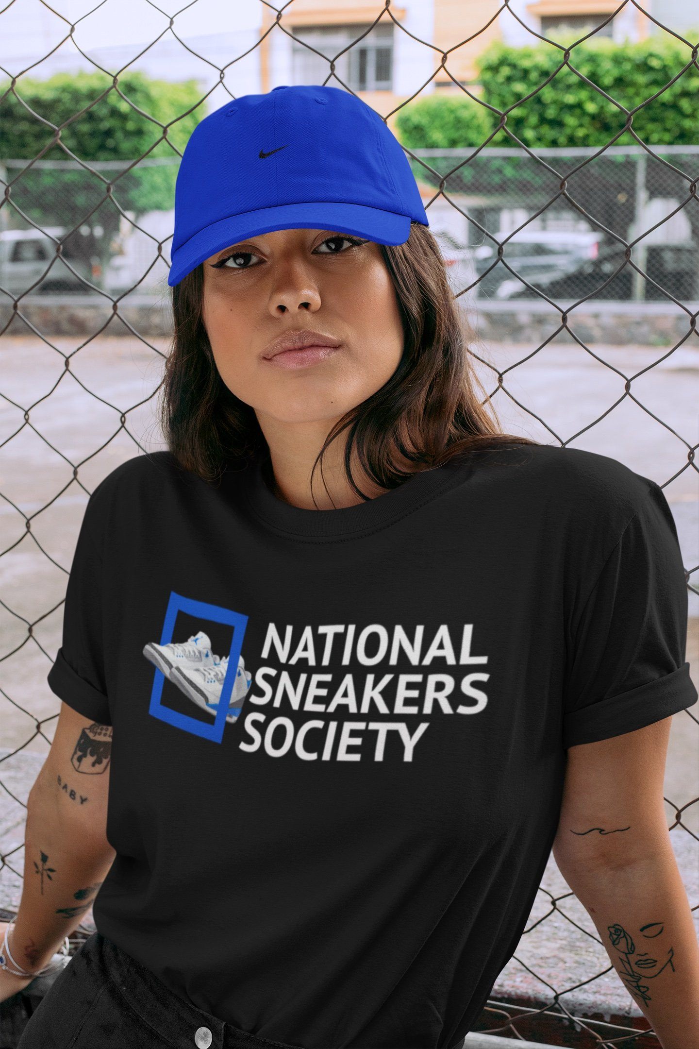 National snkmatchs Unisex Tops - Air Jordan 3 Racer Blue