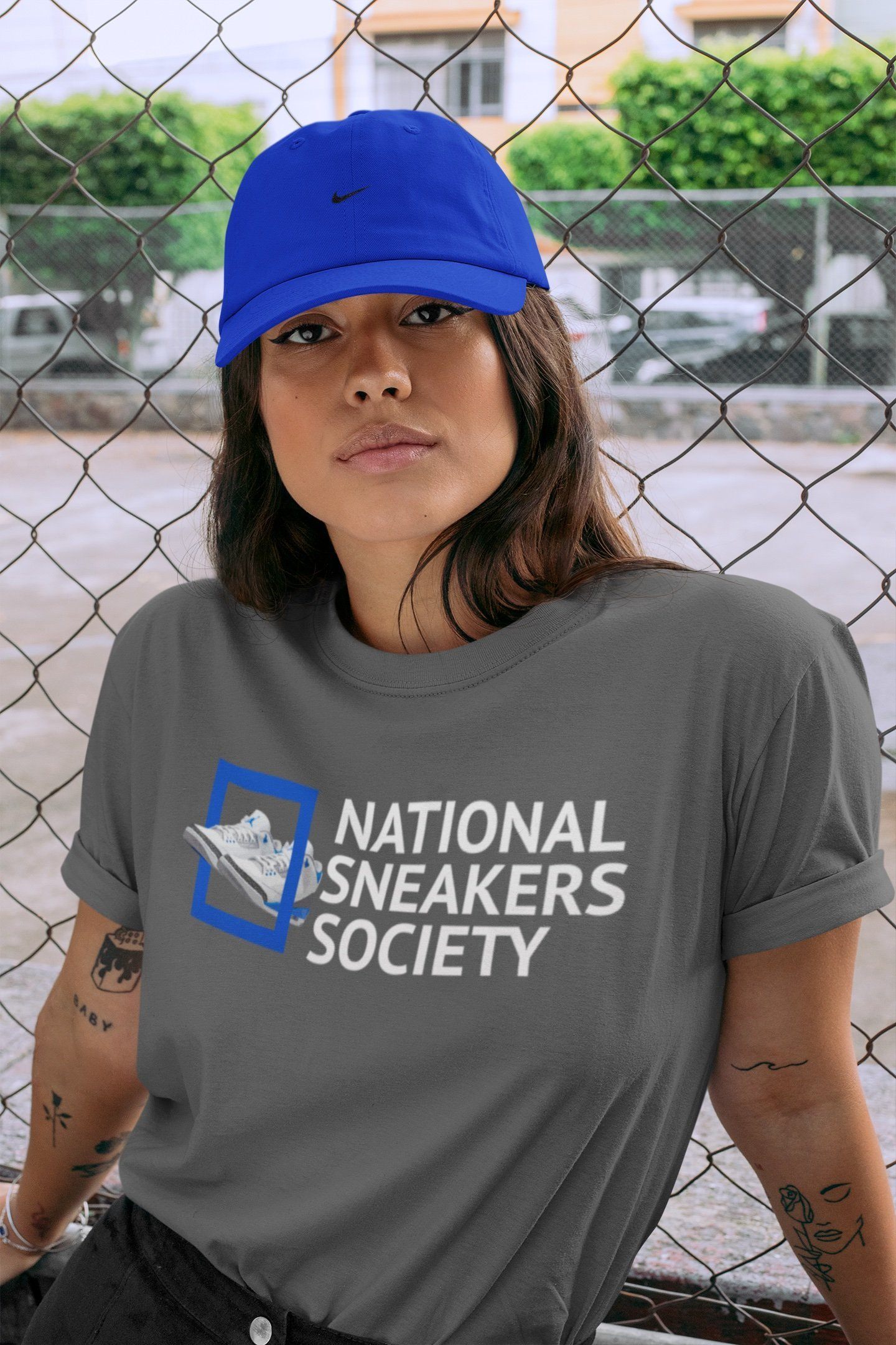 National snkmatchs Unisex Tops - Air Jordan 3 Racer Blue