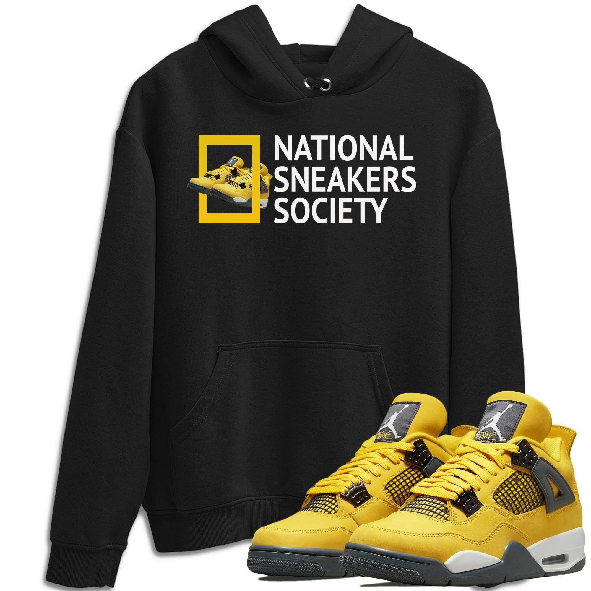 National snkmatchs Unisex Tops - Air Jordan 4 Lightning