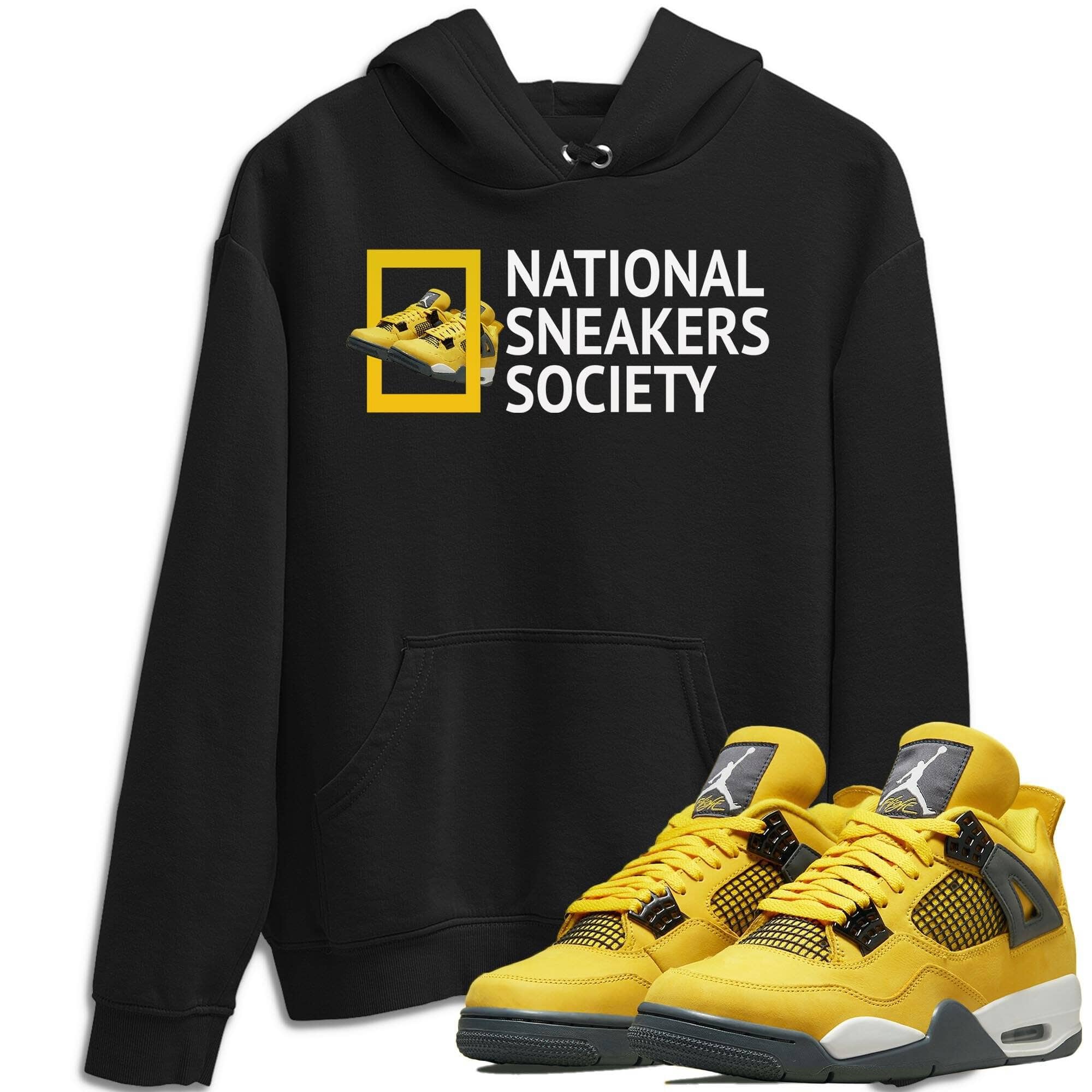 National snkmatchs Unisex Tops - Air Jordan 4 Lightning