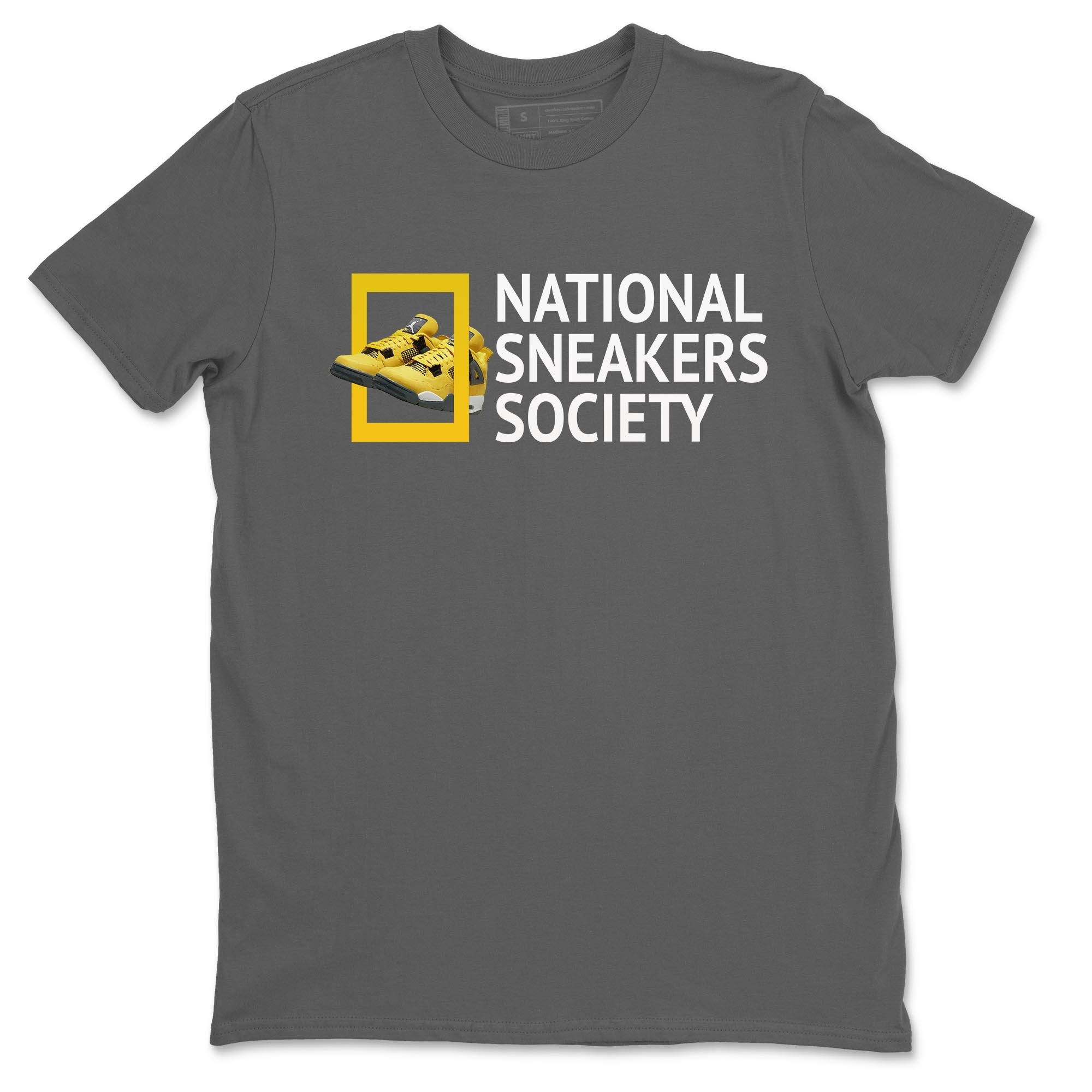 National snkmatchs Unisex Tops - Air Jordan 4 Lightning