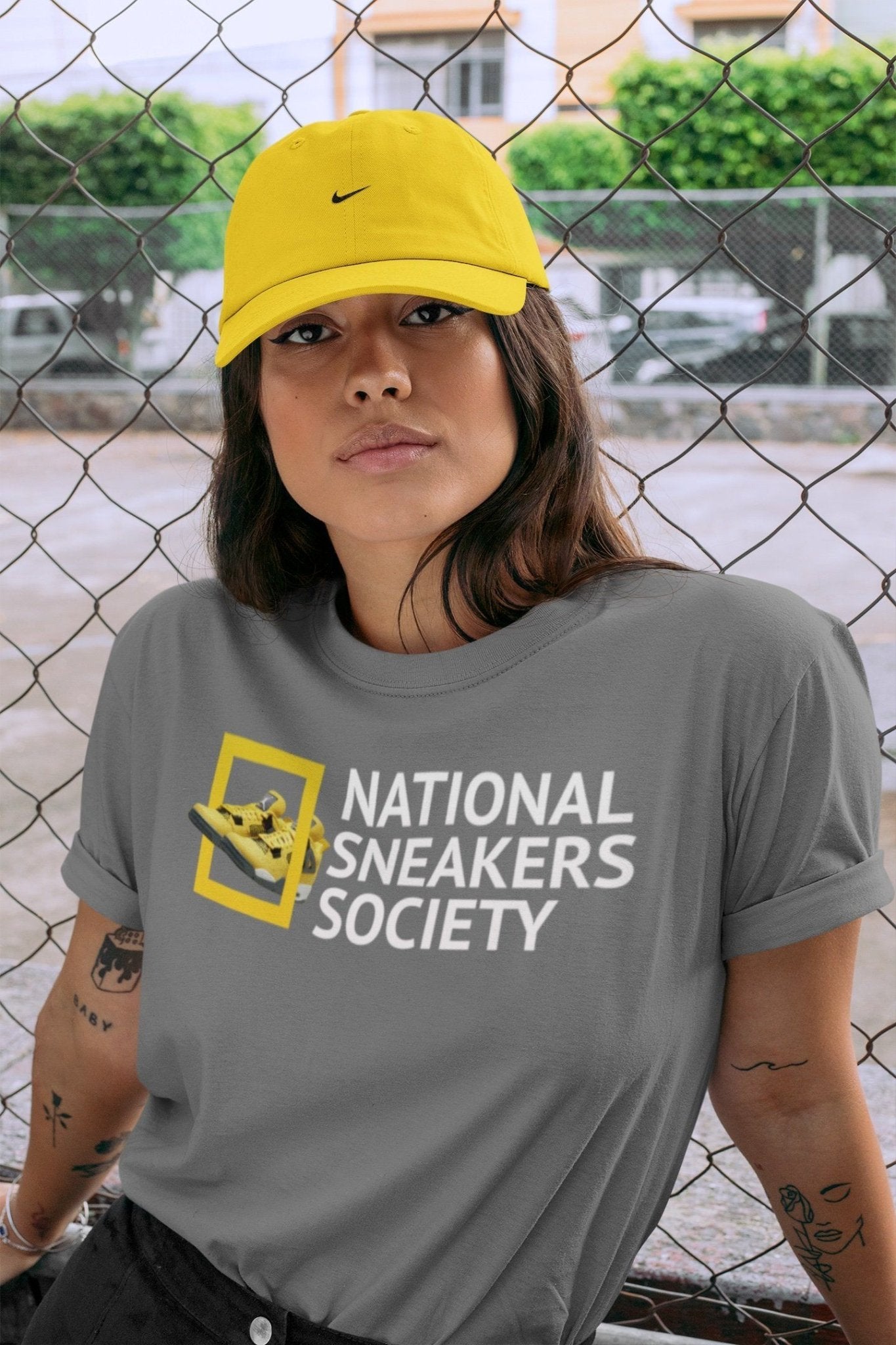 National snkmatchs Unisex Tops - Air Jordan 4 Lightning