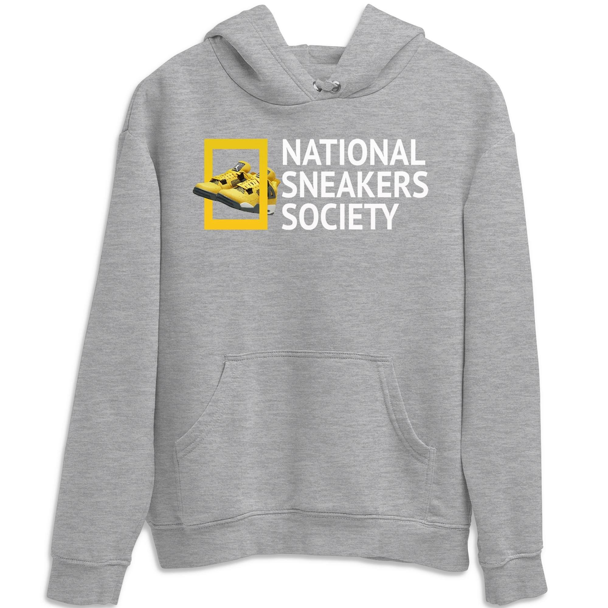 National snkmatchs Unisex Tops - Air Jordan 4 Lightning