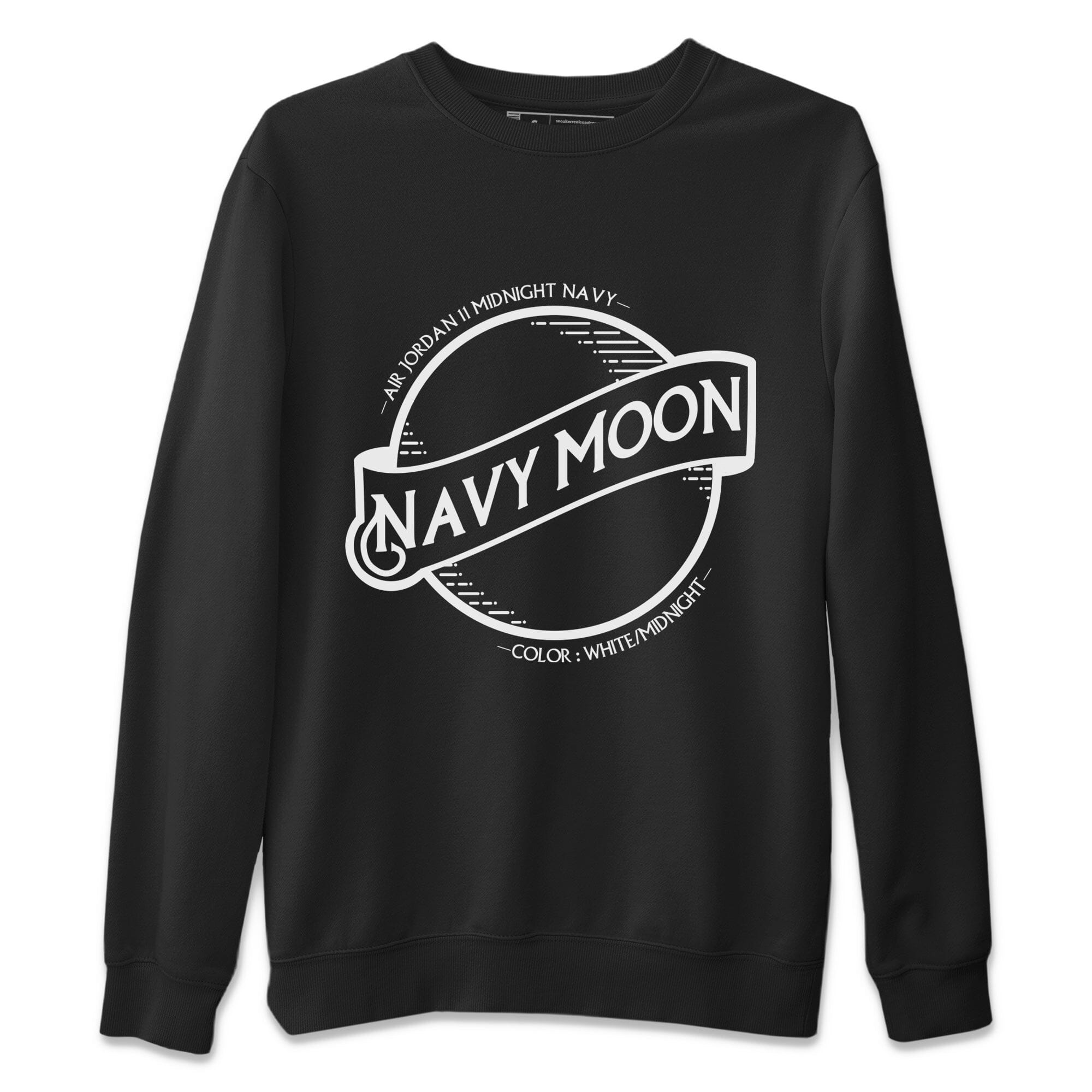 Navy Moon Unisex Tops - Air Jordan 11 Midnight Navy