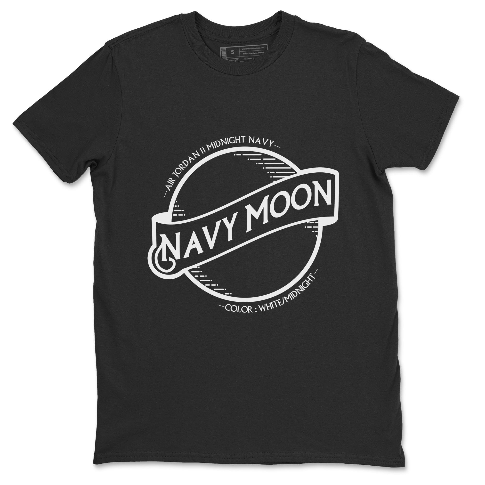 Navy Moon Unisex Tops - Air Jordan 11 Midnight Navy