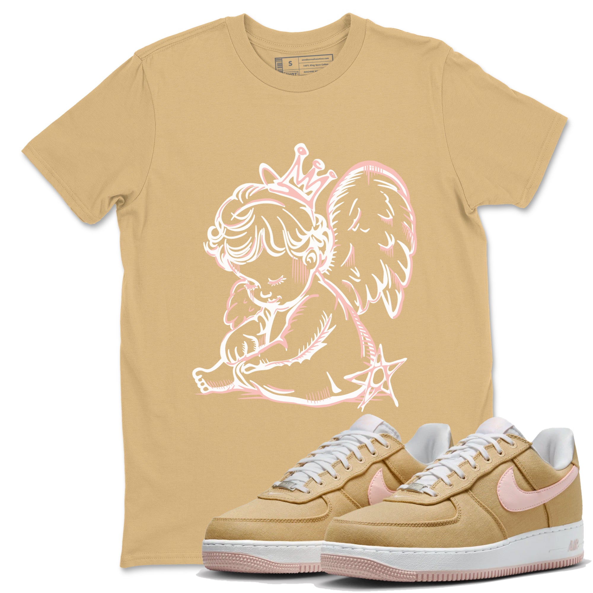 Neon Angel snkmatch Tees - Air Force 1 Linen