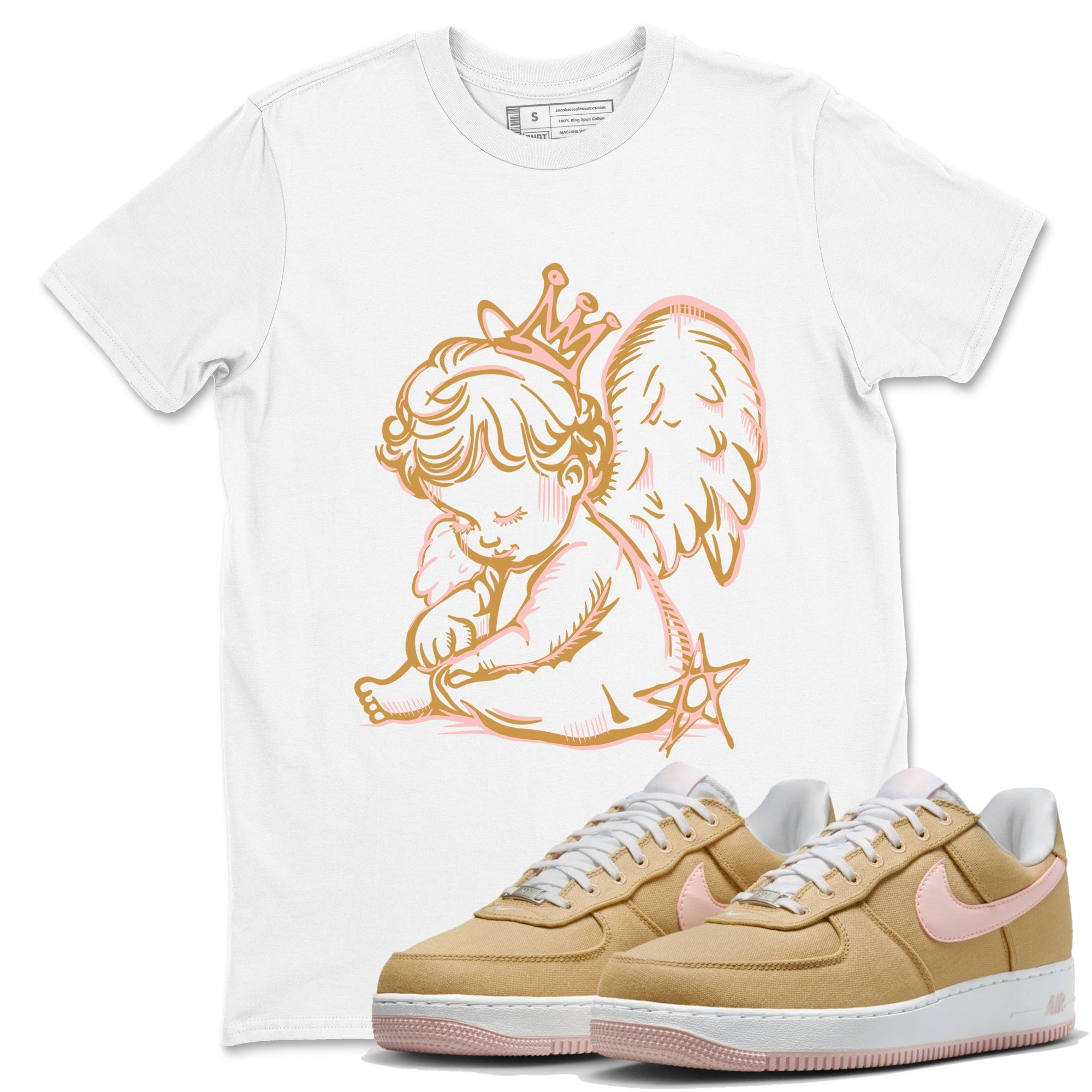 Neon Angel snkmatch Tees - Air Force 1 Linen