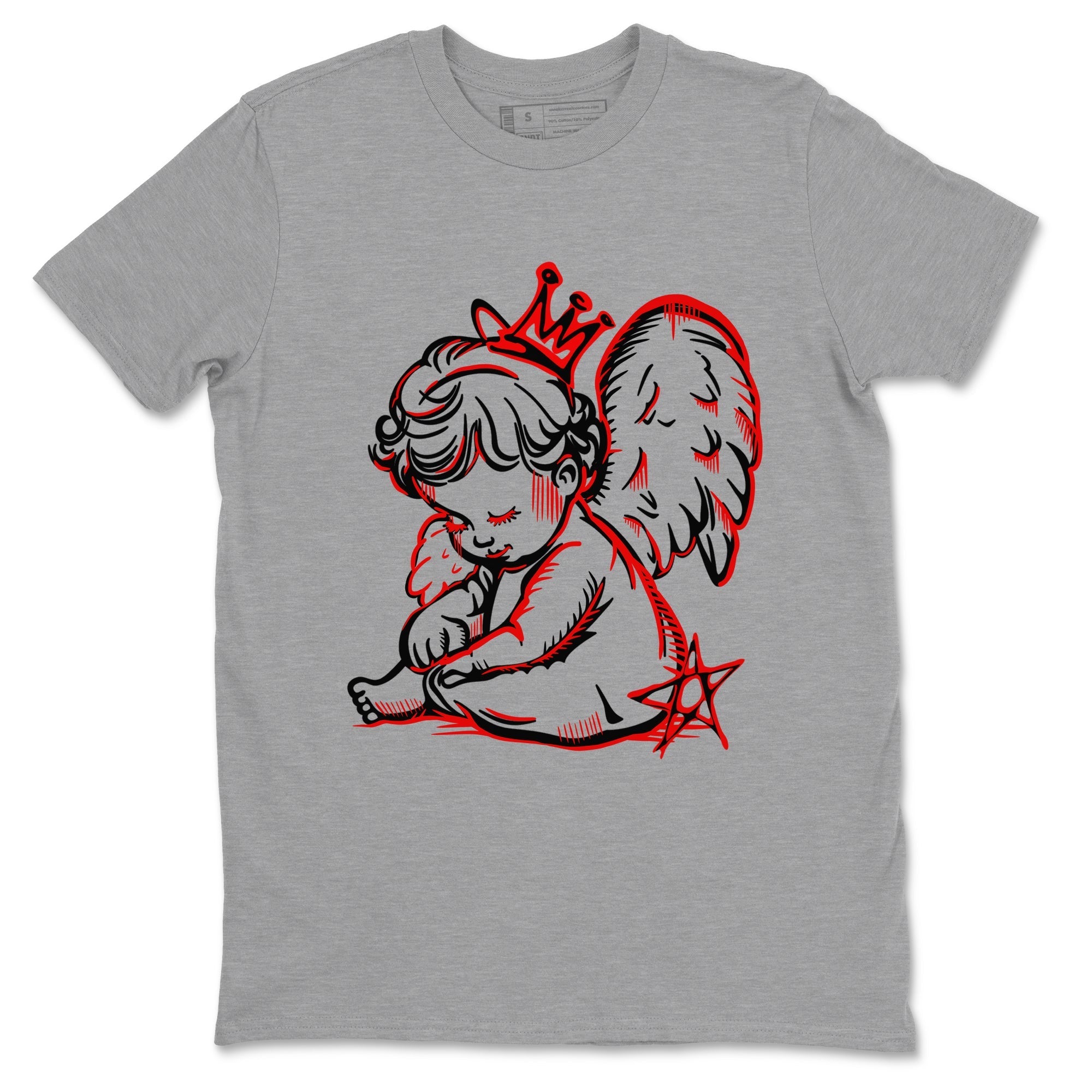 Neon Angel snkmatch Tees - Air Jordan 1 Black Toe Reimagined