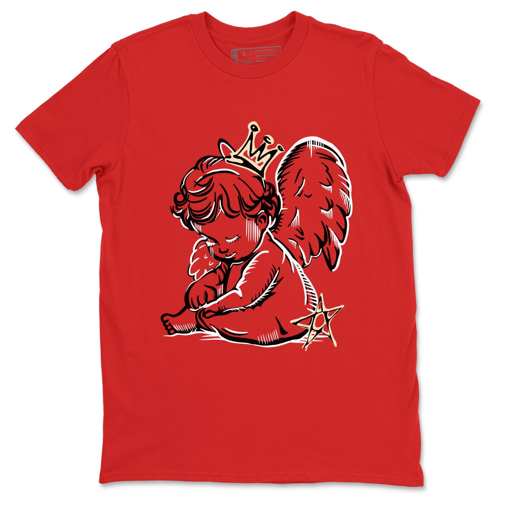 Neon Angel snkmatch Tees - Air Jordan 1 Black Toe Reimagined