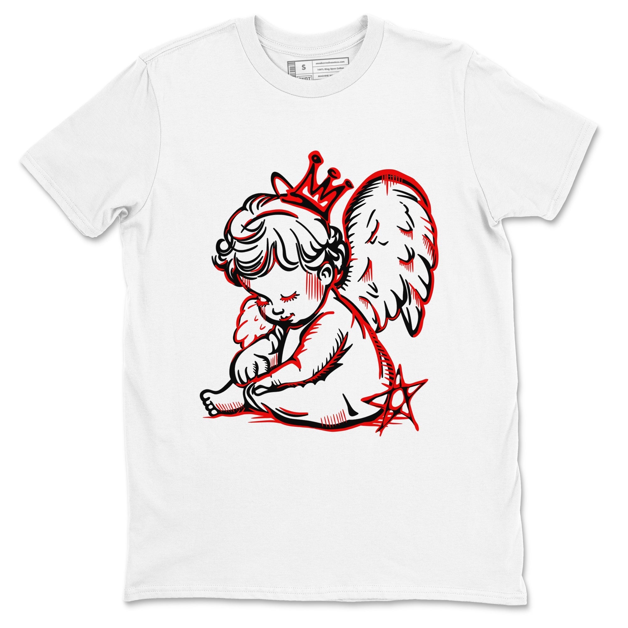 Neon Angel snkmatch Tees - Air Jordan 1 Black Toe Reimagined