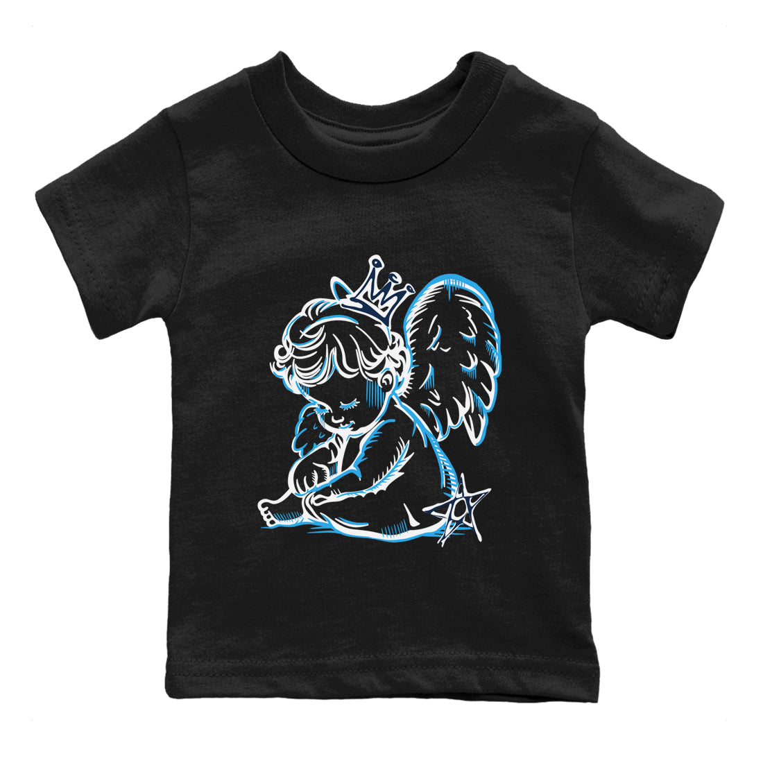 Neon Angel snkmatch Tees Kids - Air Jordan 1 Obsidian