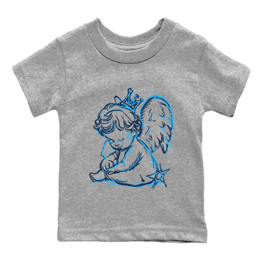 Neon Angel snkmatch Tees Kids - Air Jordan 1 Obsidian