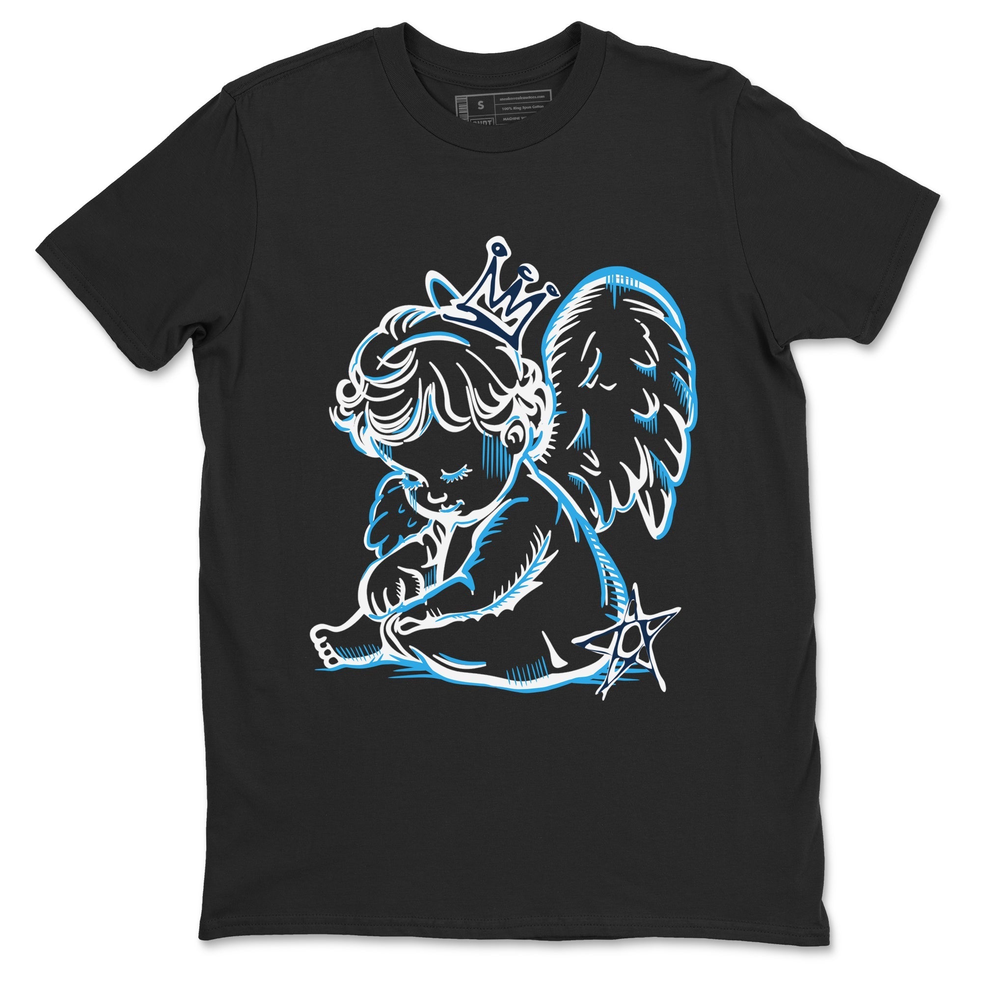 Neon Angel snkmatch Tees - Air Jordan 1 Obsidian