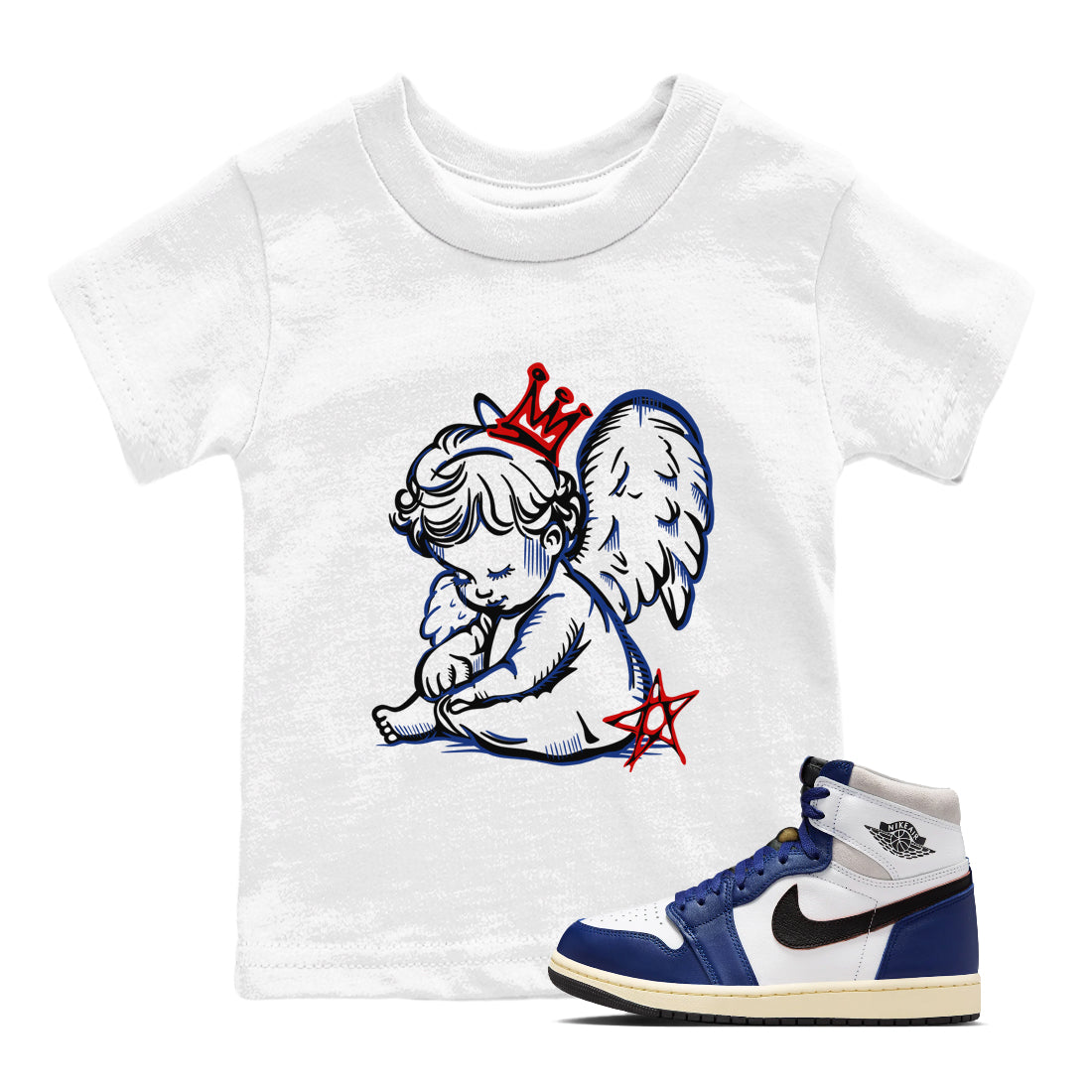 Neon Angel snkmatch Tees Kids - Air Jordan 1 Rare Air