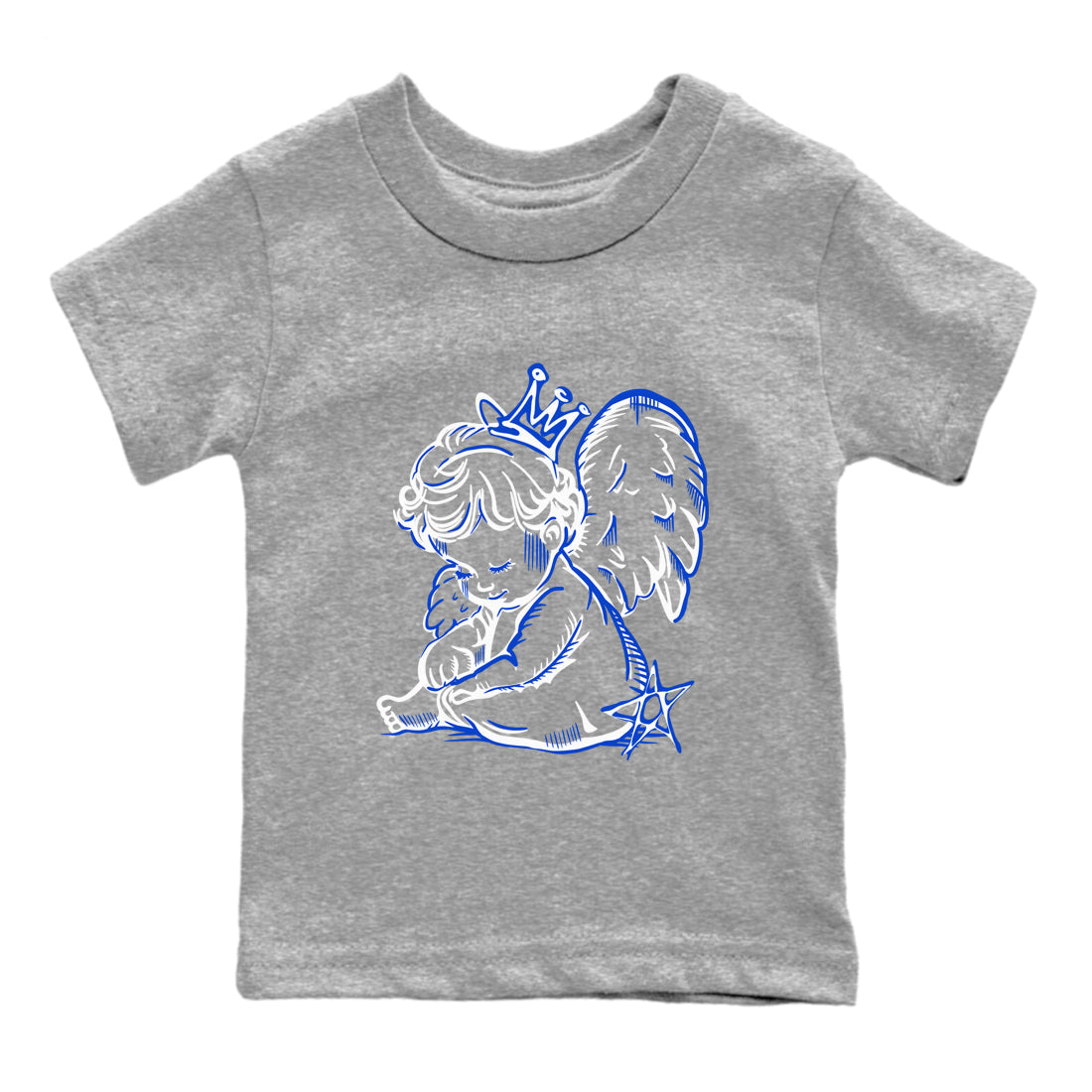 Neon Angel snkmatch Tees Kids - Air Jordan 12 Blueberry