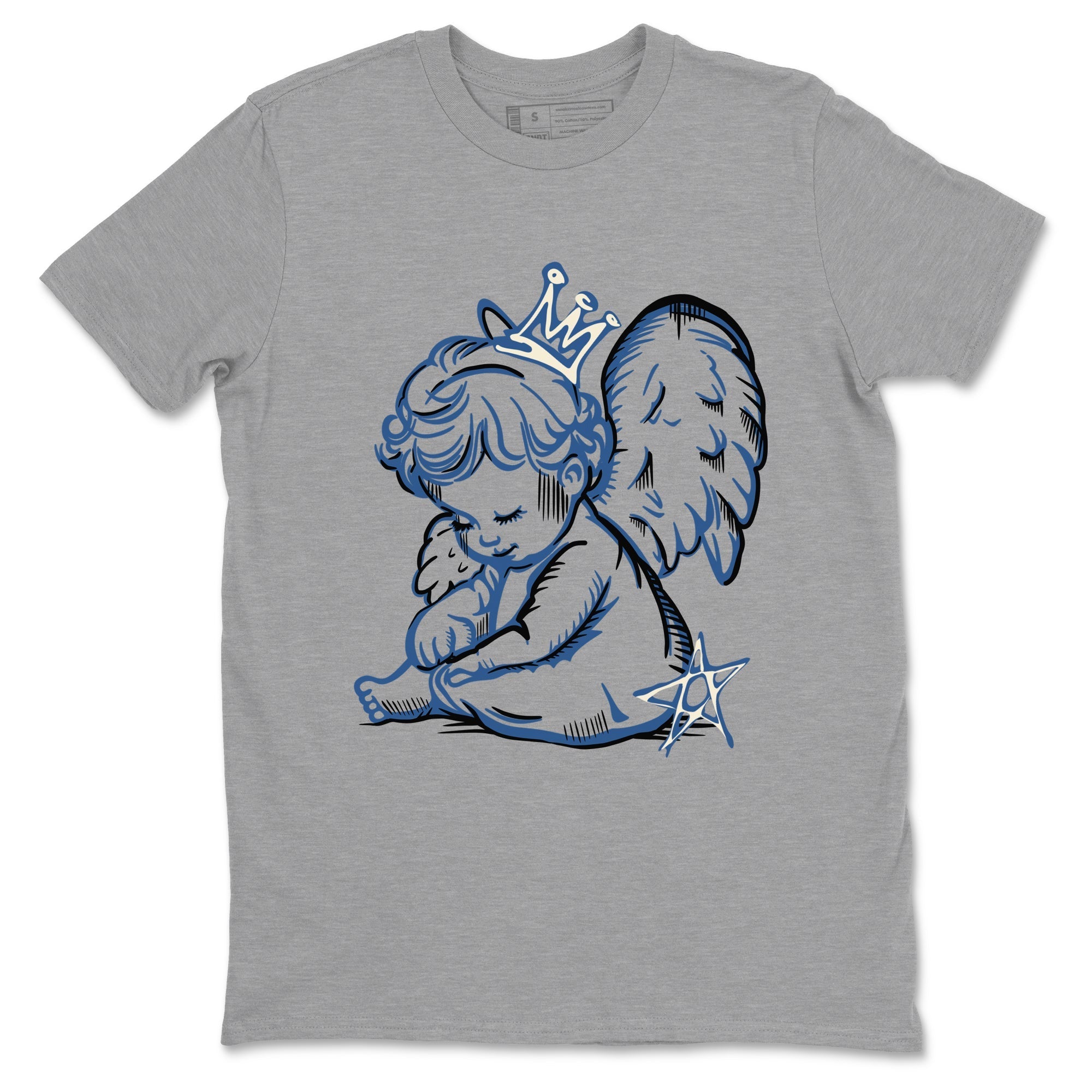 Neon Angel snkmatch Tees - Air Jordan 3 A Ma Maniere x Diffused Blue