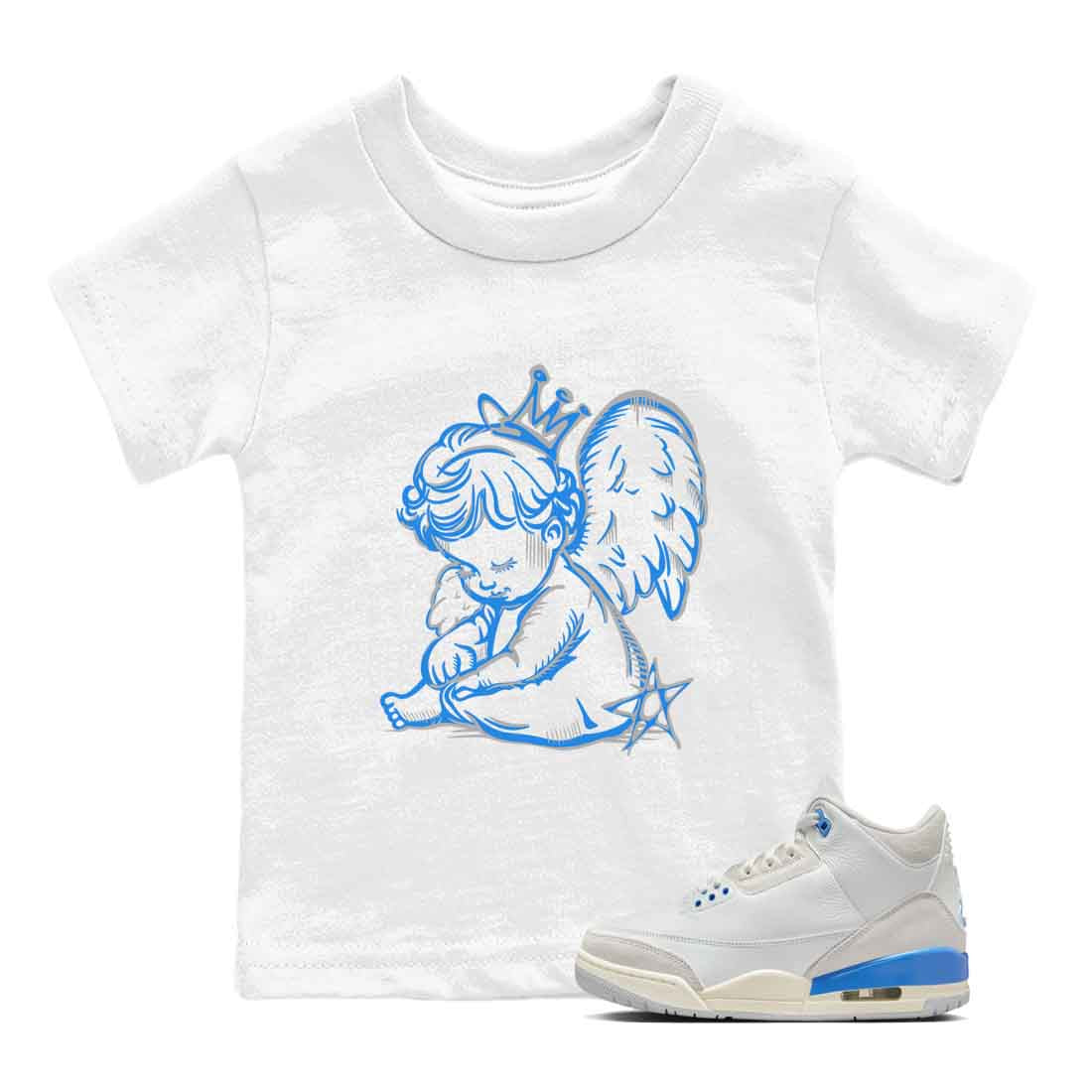 Neon Angel snkmatch Tees Kids - Air Jordan 3 Lucky Shorts