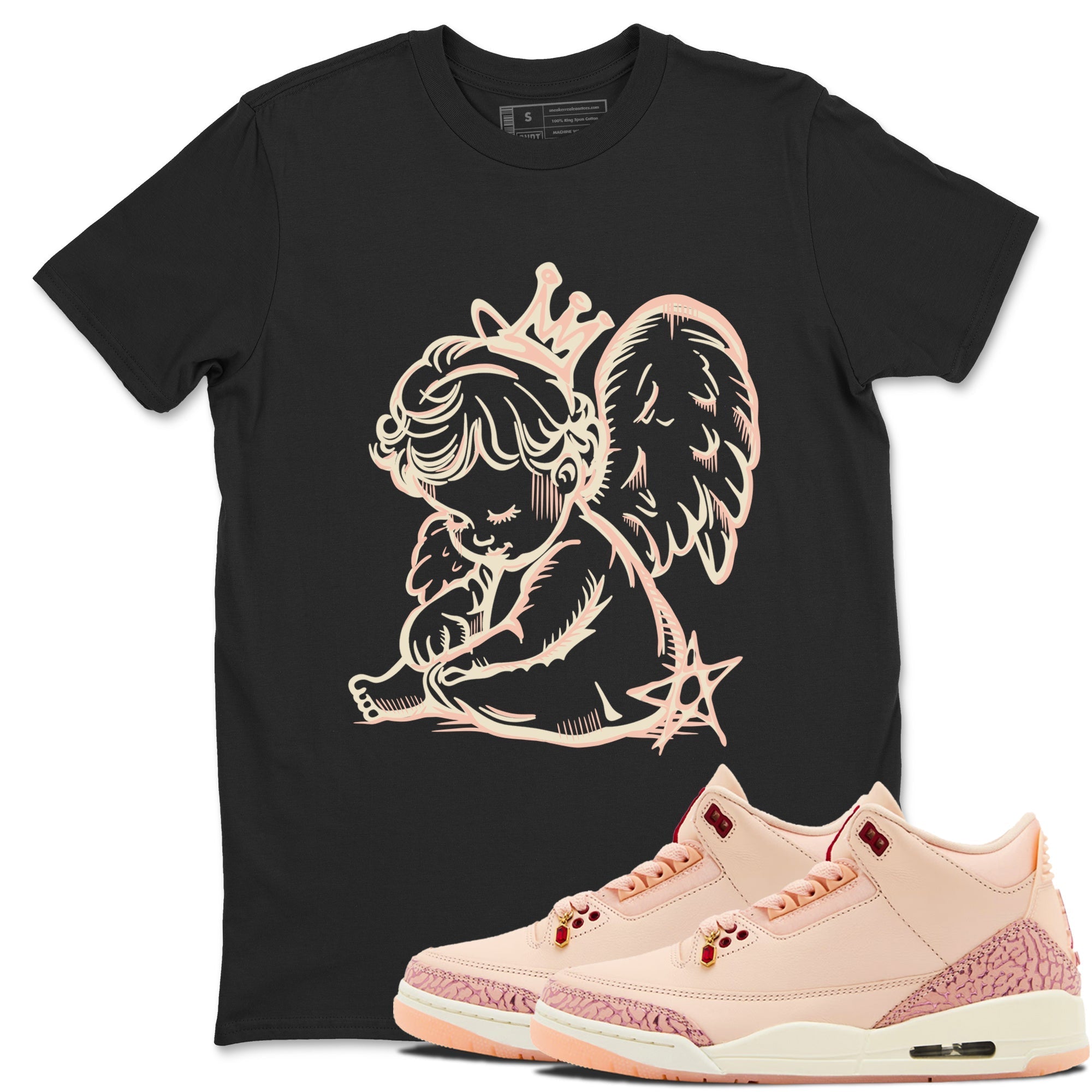 Neon Angel snkmatch Tees - Air Jordan 3 Valentines Day