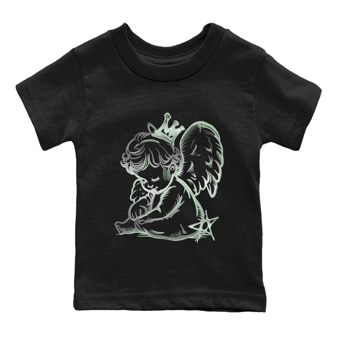 Neon Angel snkmatch Tees Kids - Air Jordan 4 Abundance