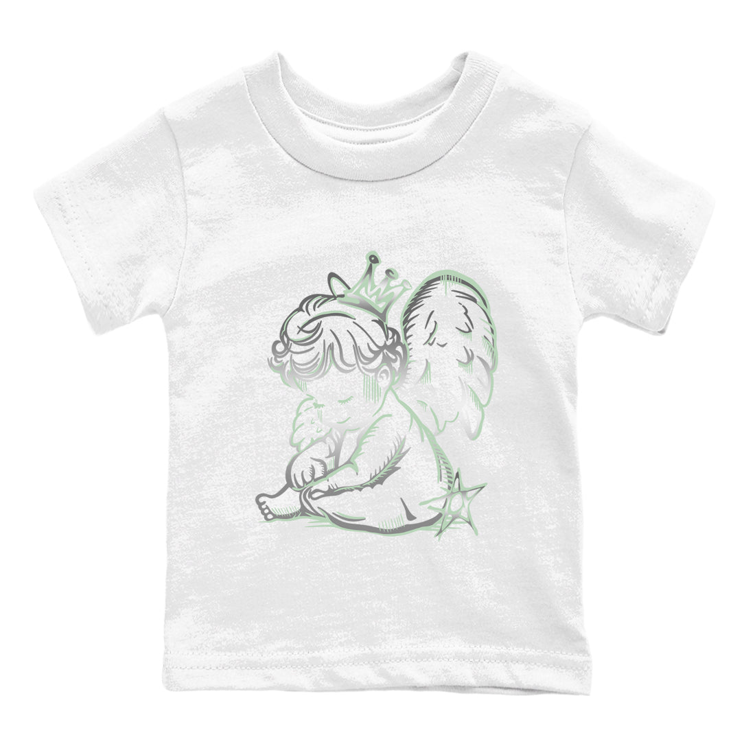 Neon Angel snkmatch Tees Kids - Air Jordan 4 Abundance