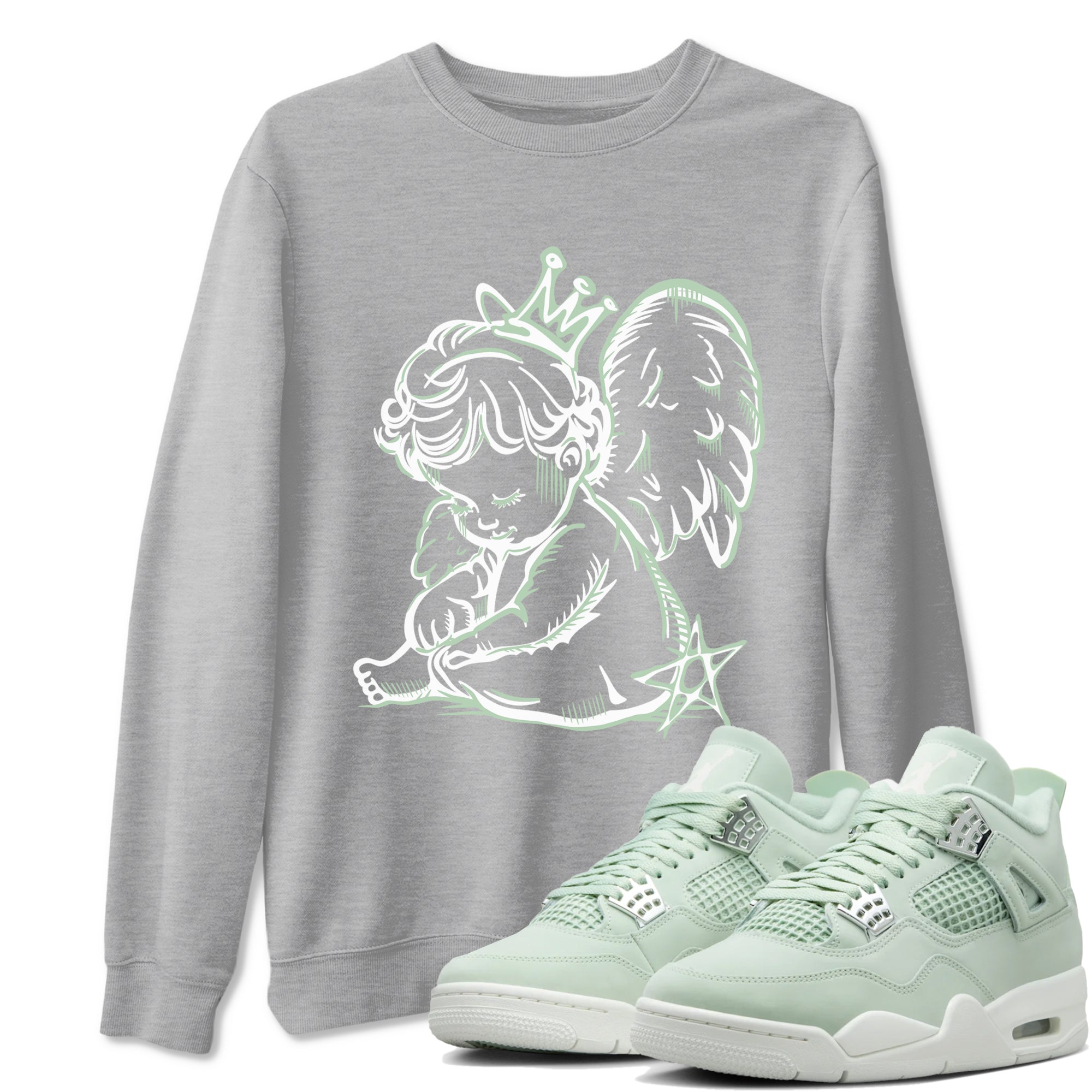 Neon Angel snkmatch Tees - Air Jordan 4 Abundance