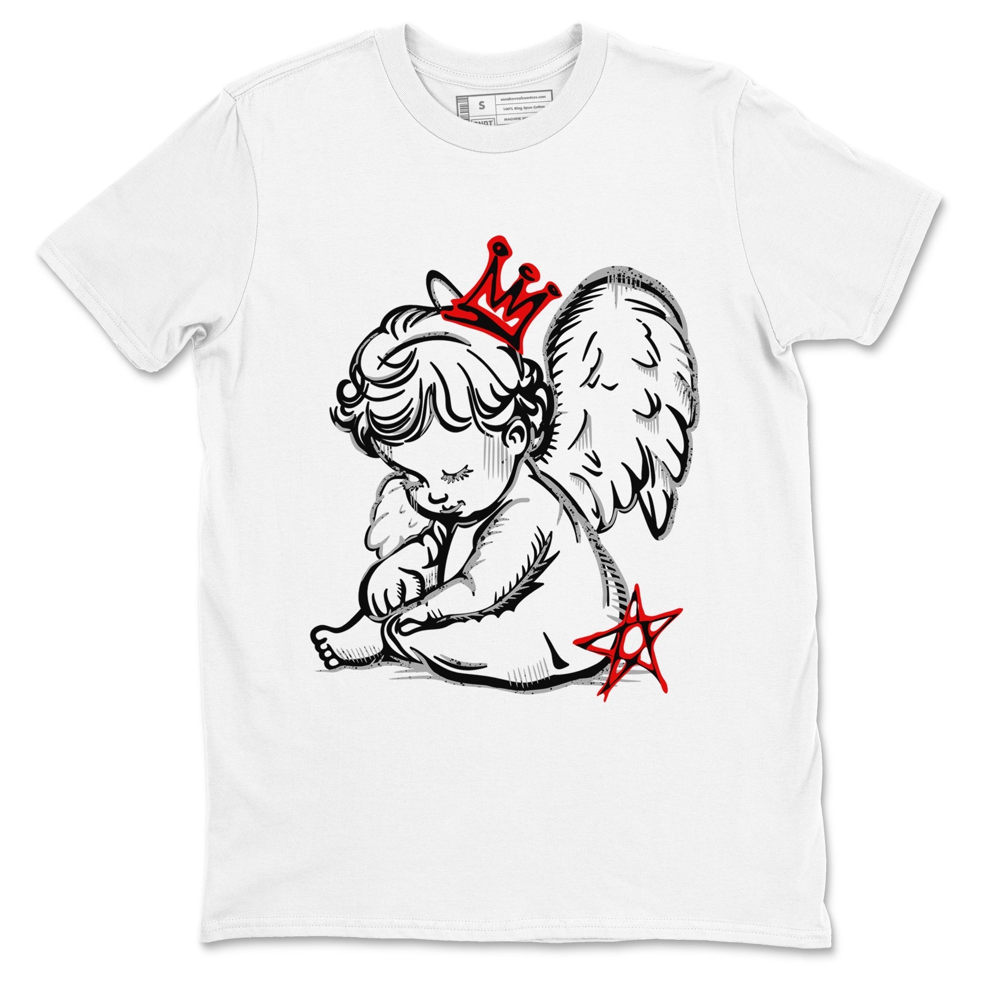 Neon Angel snkmatch Tees - Air Jordan 4 White Cement