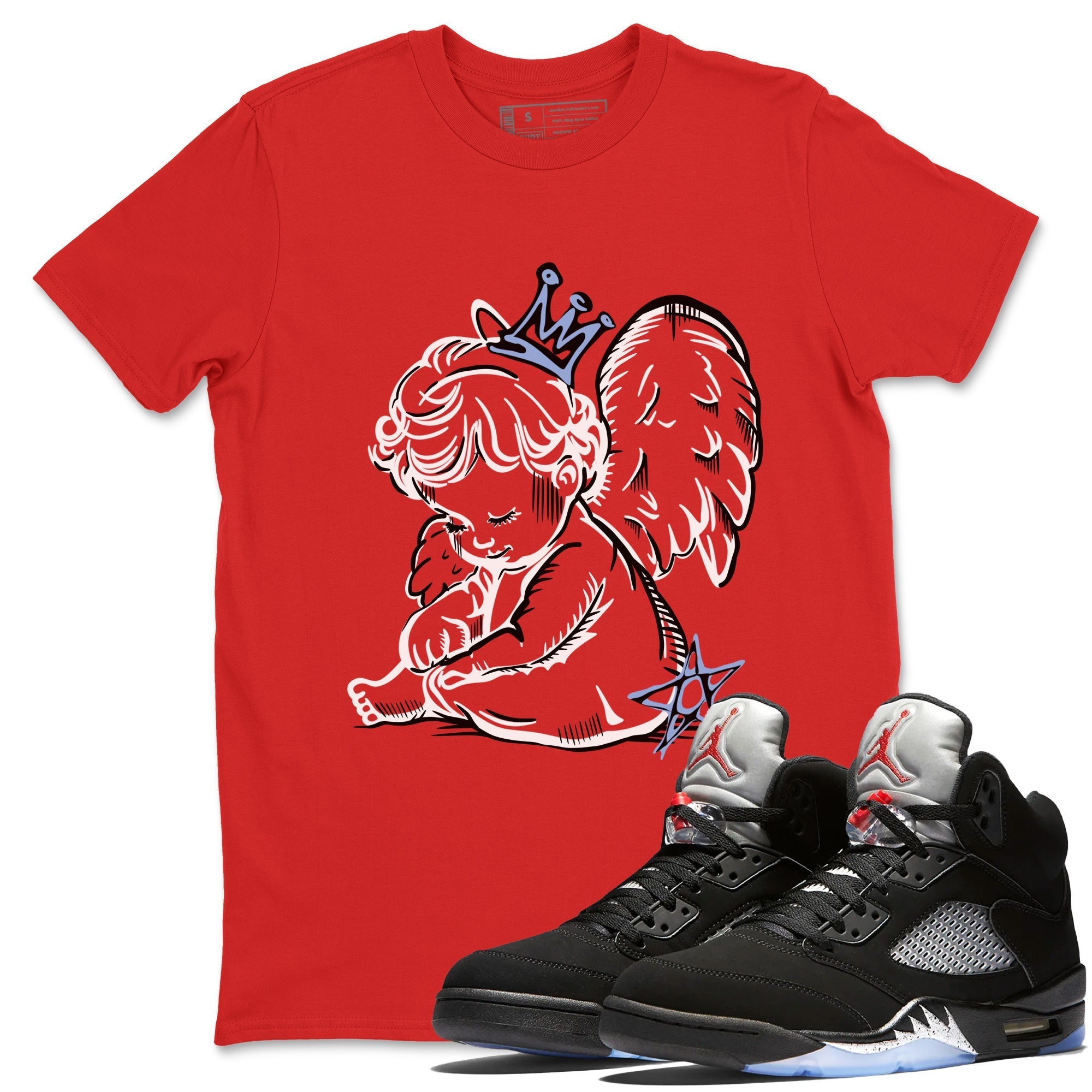 Neon Angel snkmatch Tees - Air Jordan 5 Reimagined