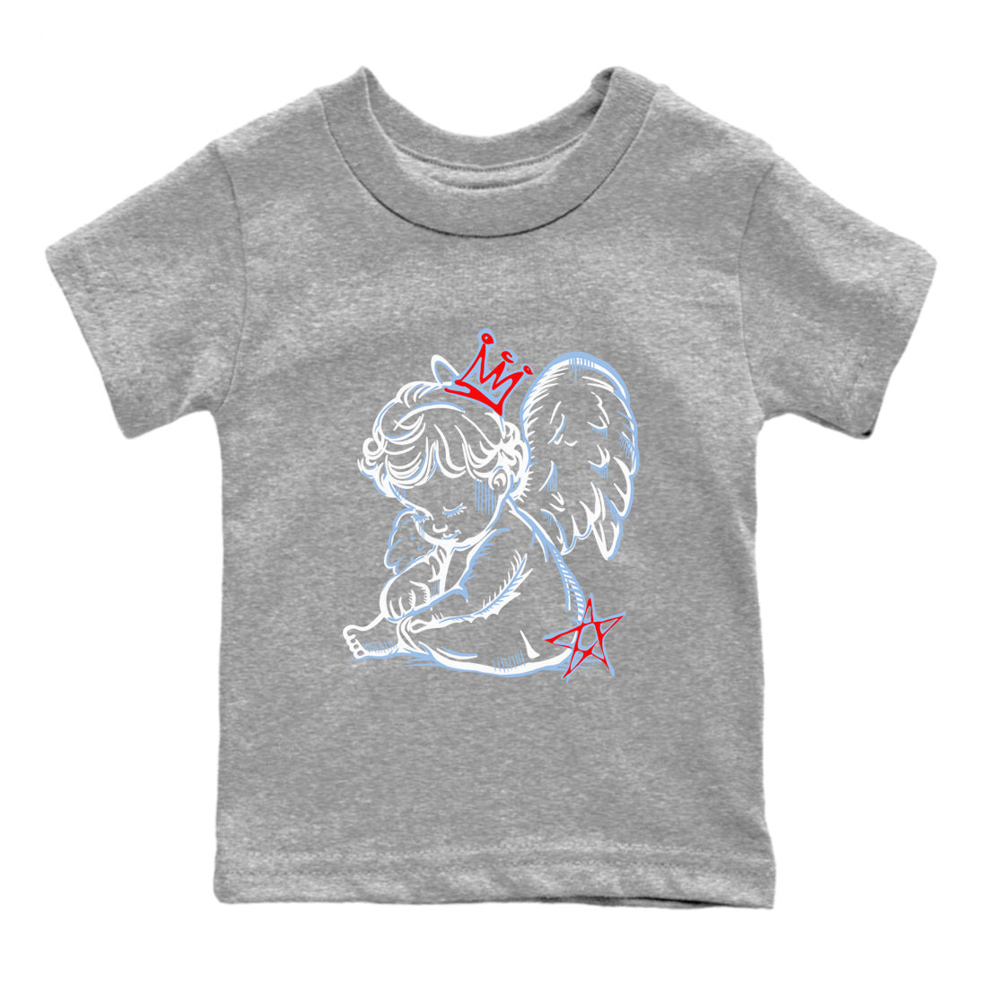 Neon Angel snkmatch Tees Kids - Air Jordan 6 Fire Red