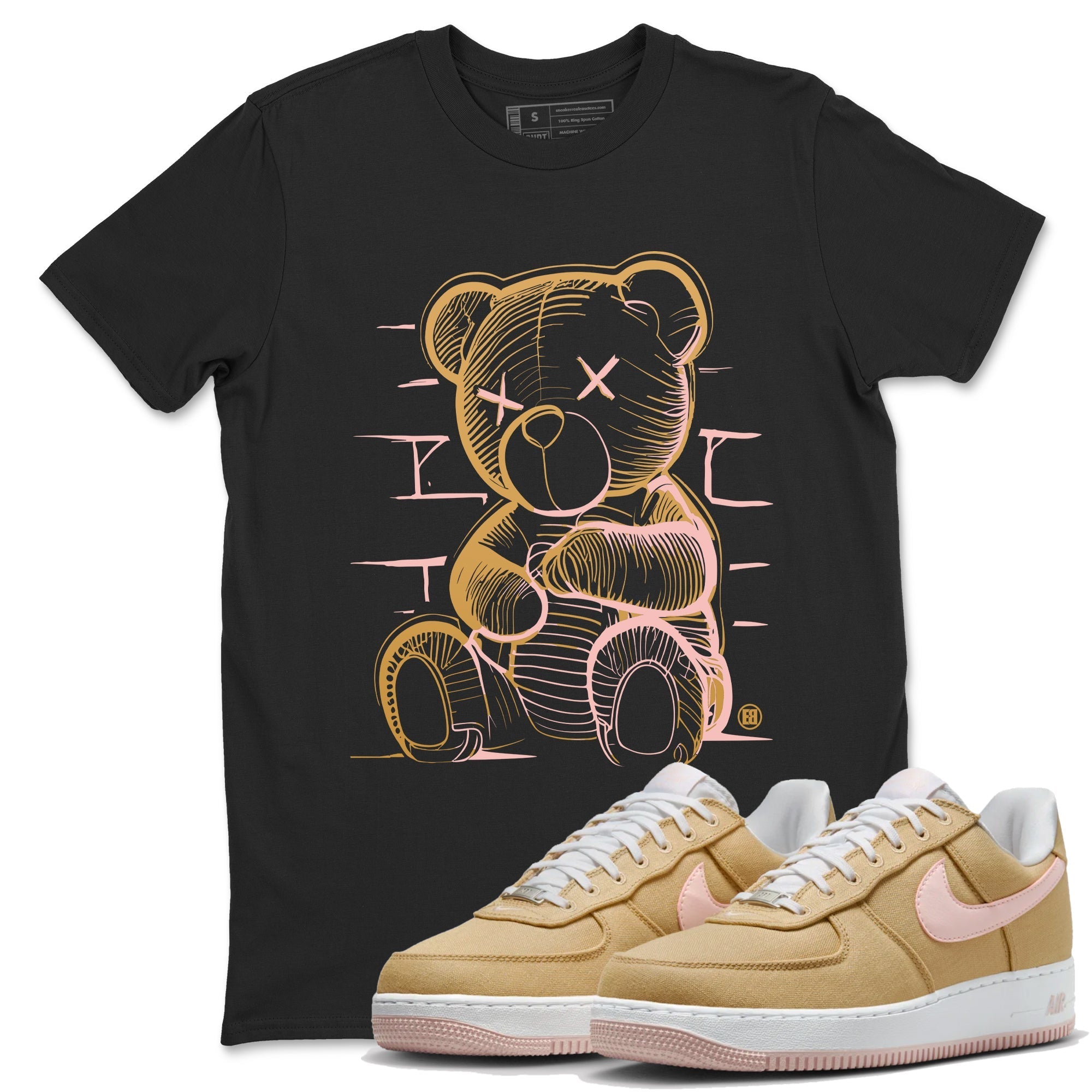 Neon Bear snkmatch Tees - Air Force 1 Linen