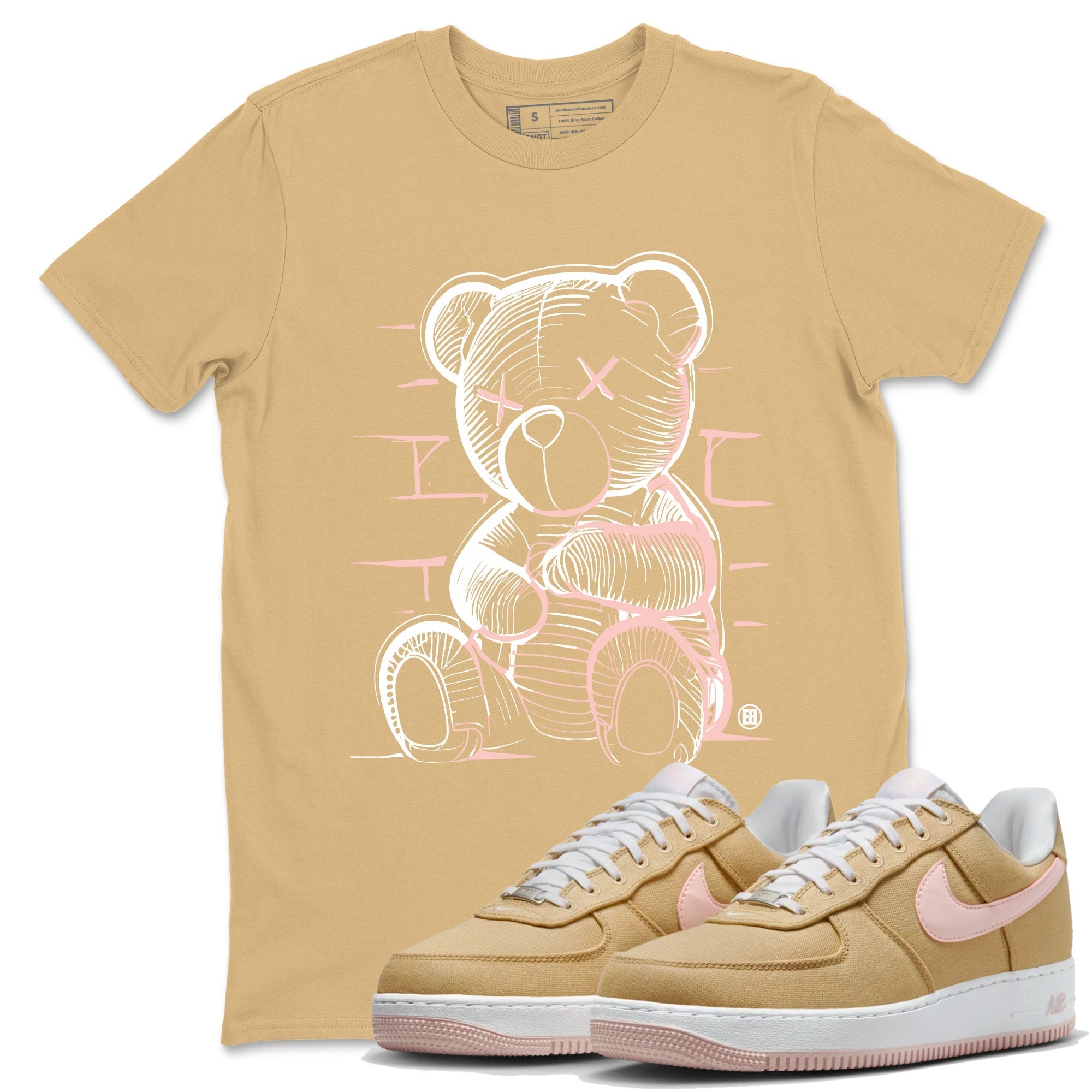 Neon Bear snkmatch Tees - Air Force 1 Linen