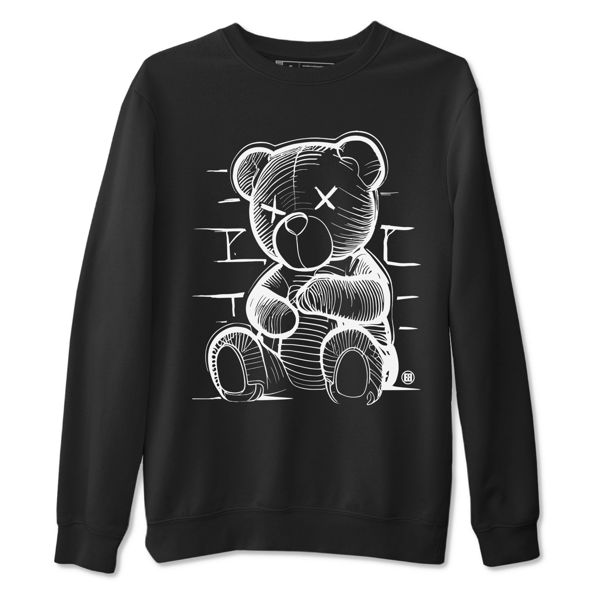 Neon Bear snkmatch Tees - Air Jordan 1 Black White