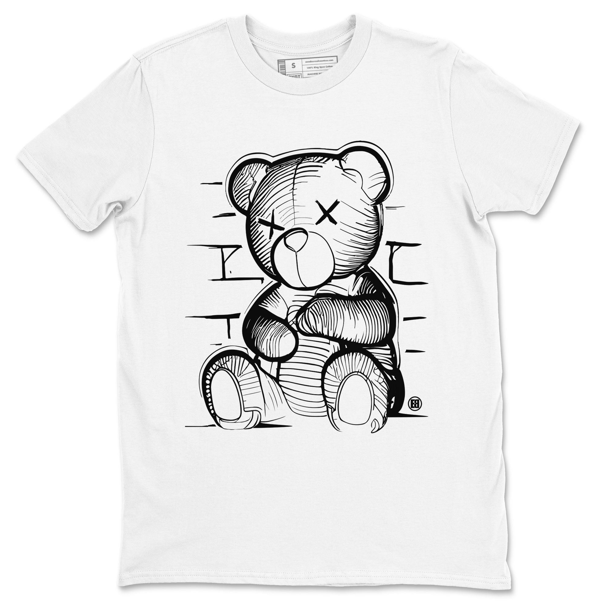 Neon Bear snkmatch Tees - Air Jordan 1 Black White
