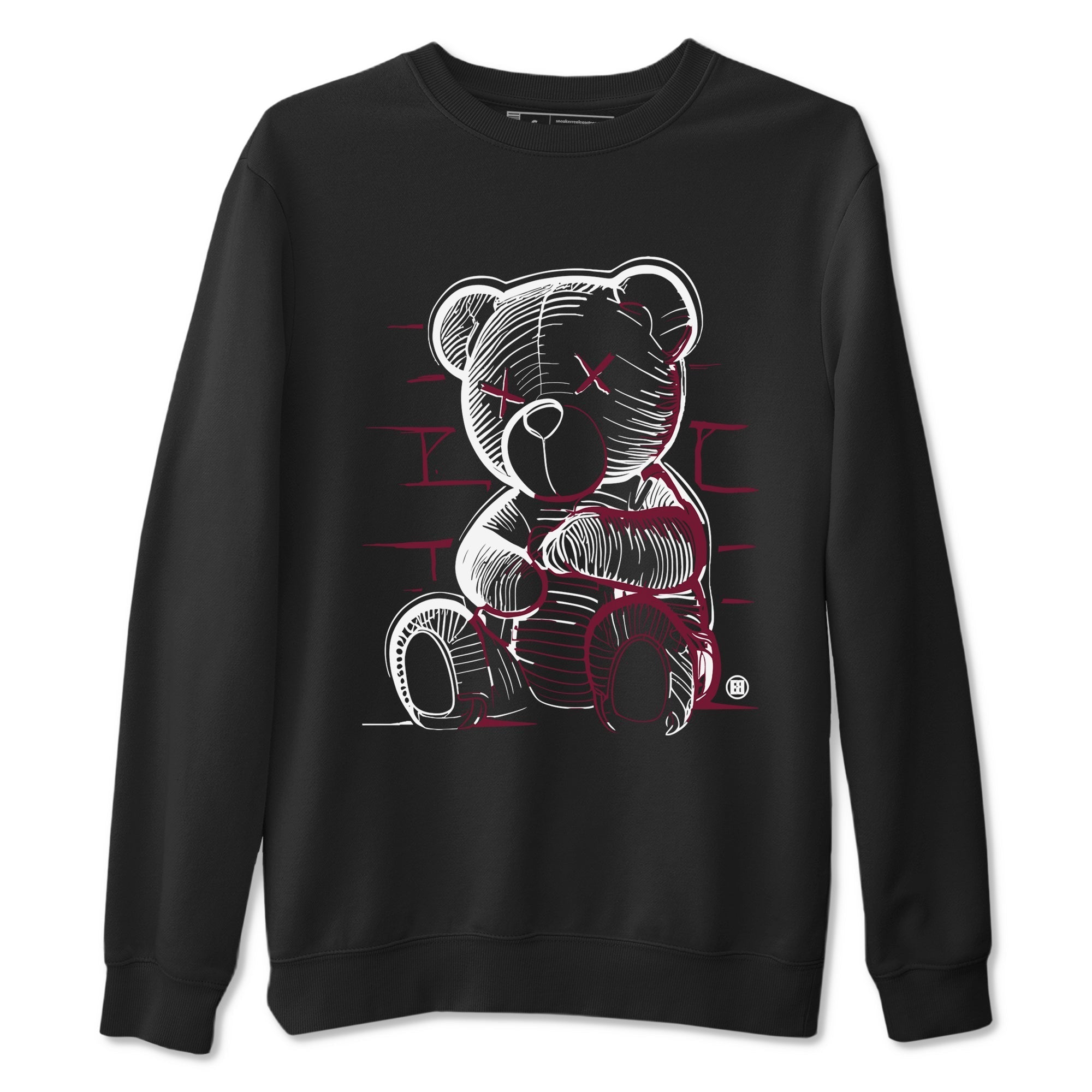Neon Bear snkmatch Tees - Air Jordan 1 Metallic Burgundy